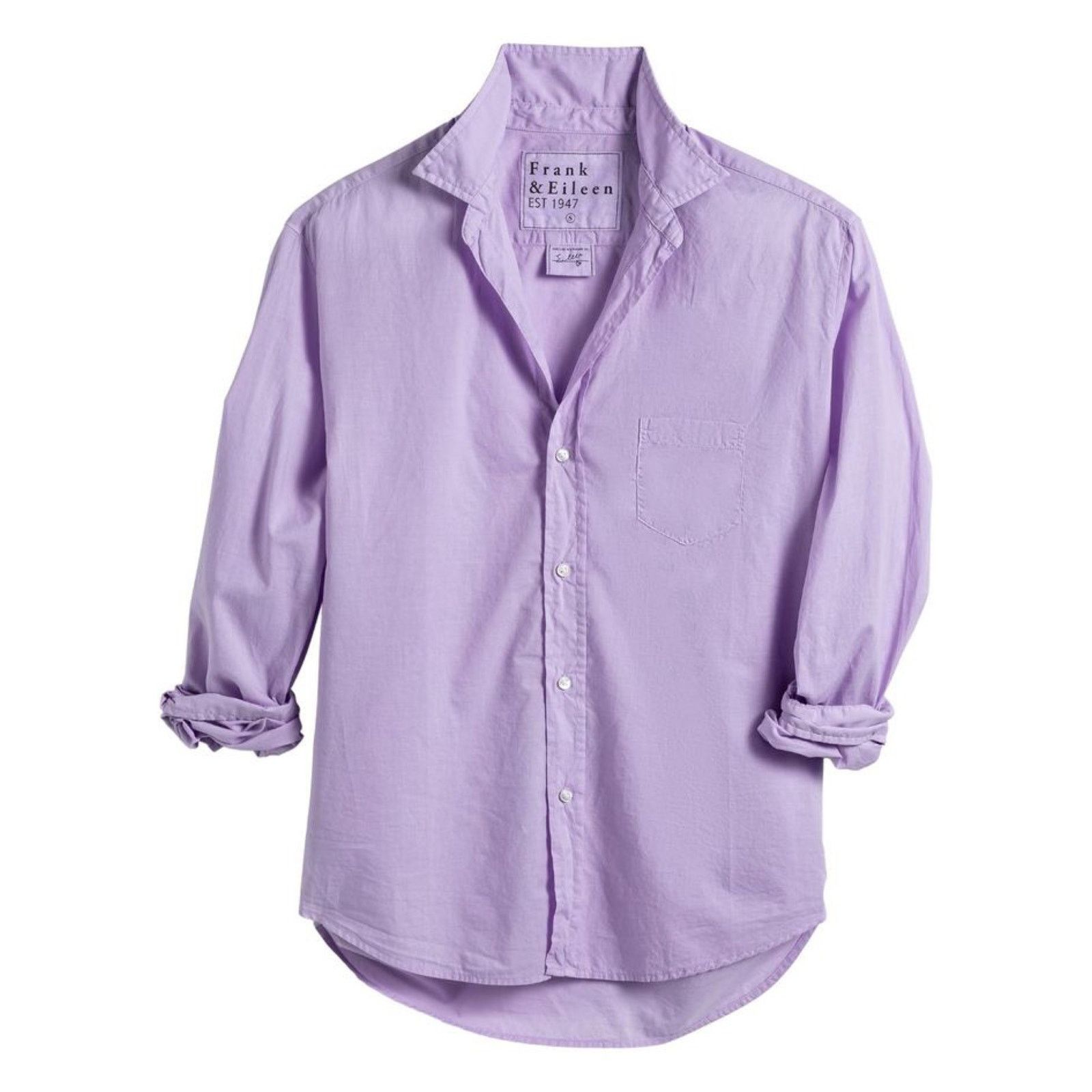 Frank & Eileen Frank & Eileen Eileen Button-Up Shirt Purple Size XS / US 0-2 / IT 36-38 - 1 Thumbnail