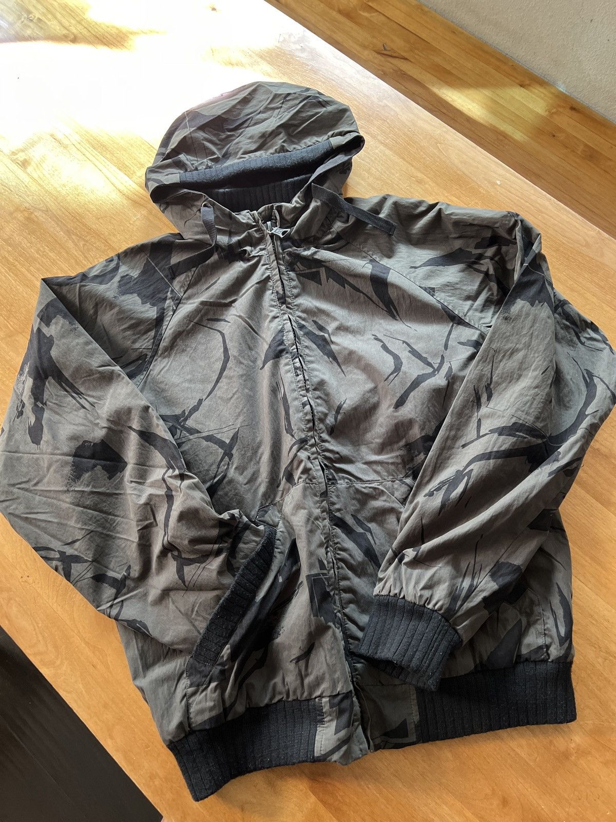 ジャケット・アウター ADDICT UK SHEONE CAMO3 flontline Jacket ADDICT SheCamo original SheOne sz Large Jacket Vintage 2000s