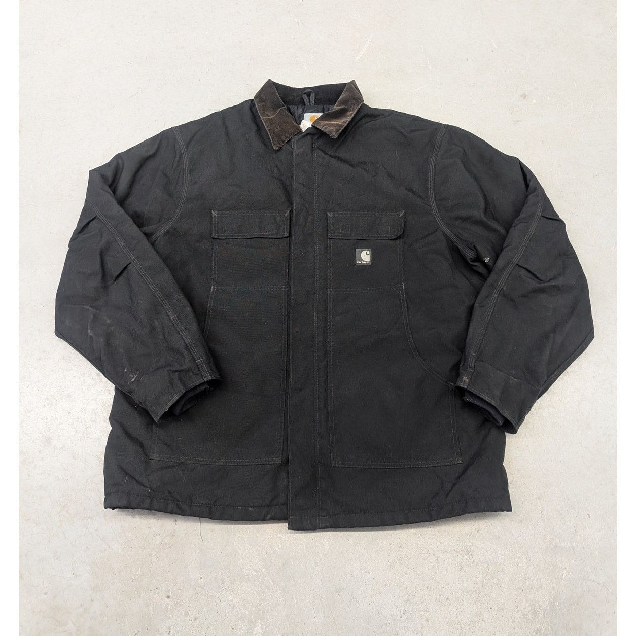Carhartt Carhartt C65 Black Canvas lined work jacket Size US XXL / EU 58 / 5 - 1 Thumbnail