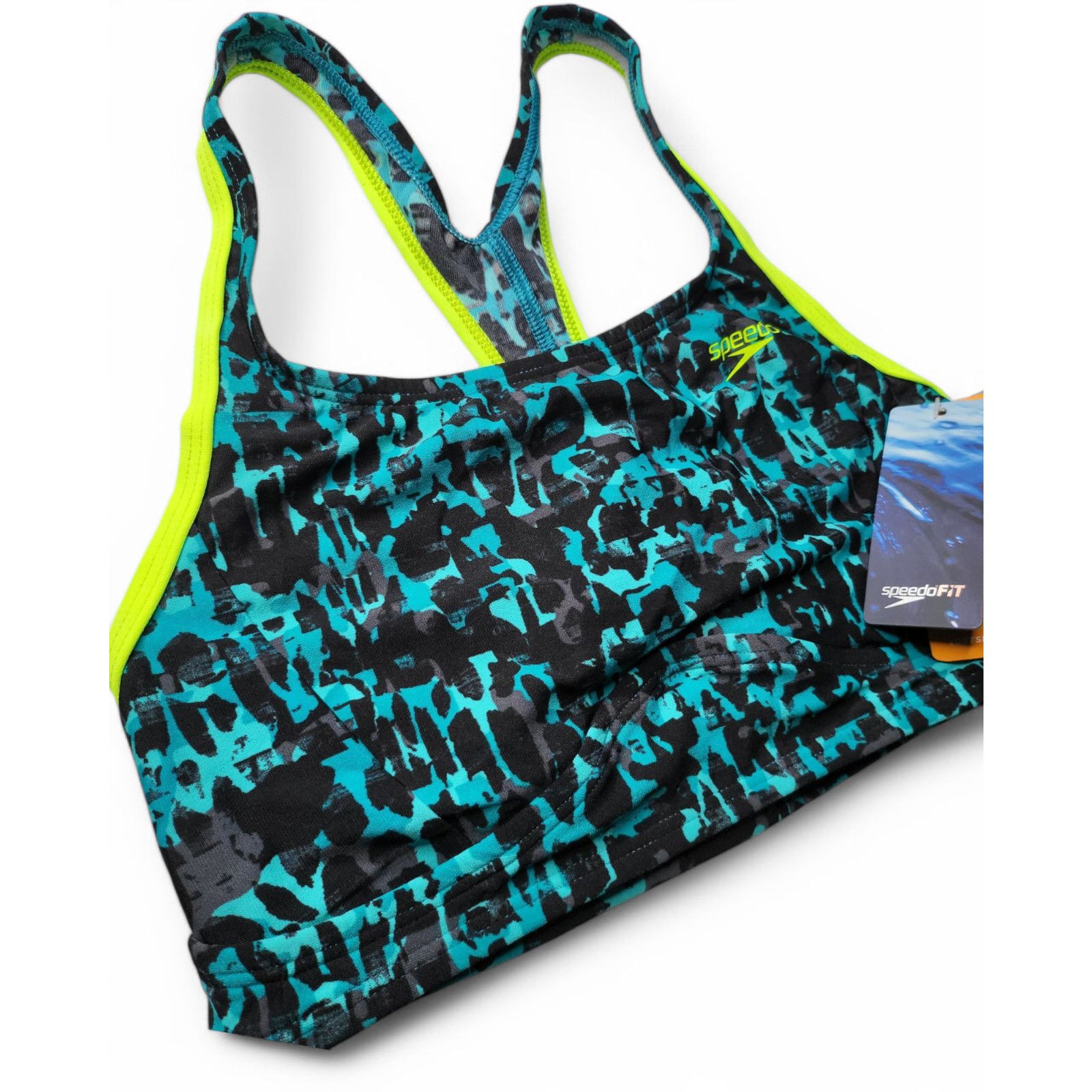Speedo NWT SPEEDO Aqua Elite Lite Athletic Racerback Camo Size 6 Size M / US 6-8 / IT 42-44 - 3 Thumbnail