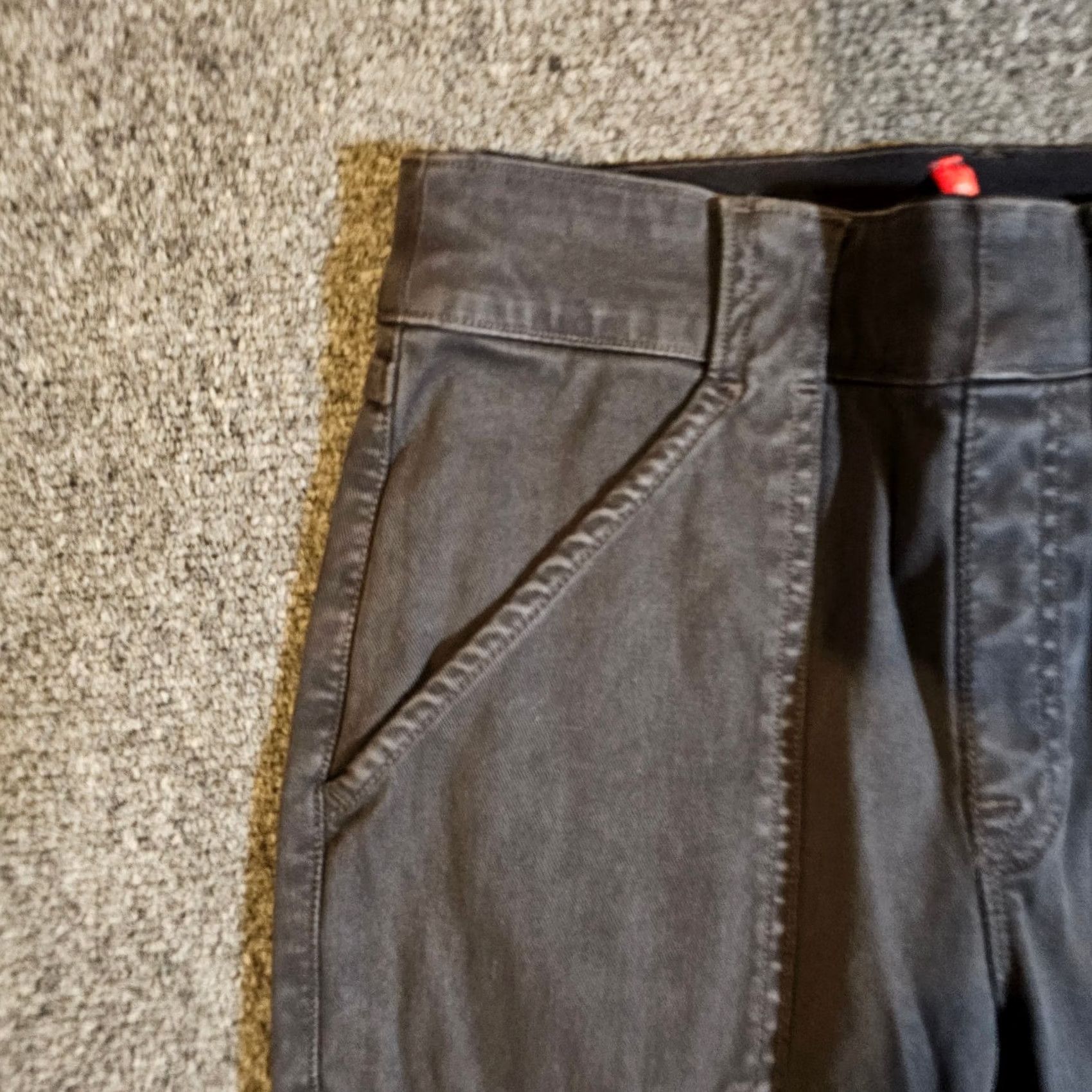 Spanx Spanx Pants Womens Medium Black Stretch Twill Ankle Cargo Pull On Classic Casual Mens? Size 28" / US 6 / IT 42 - 3 Thumbnail