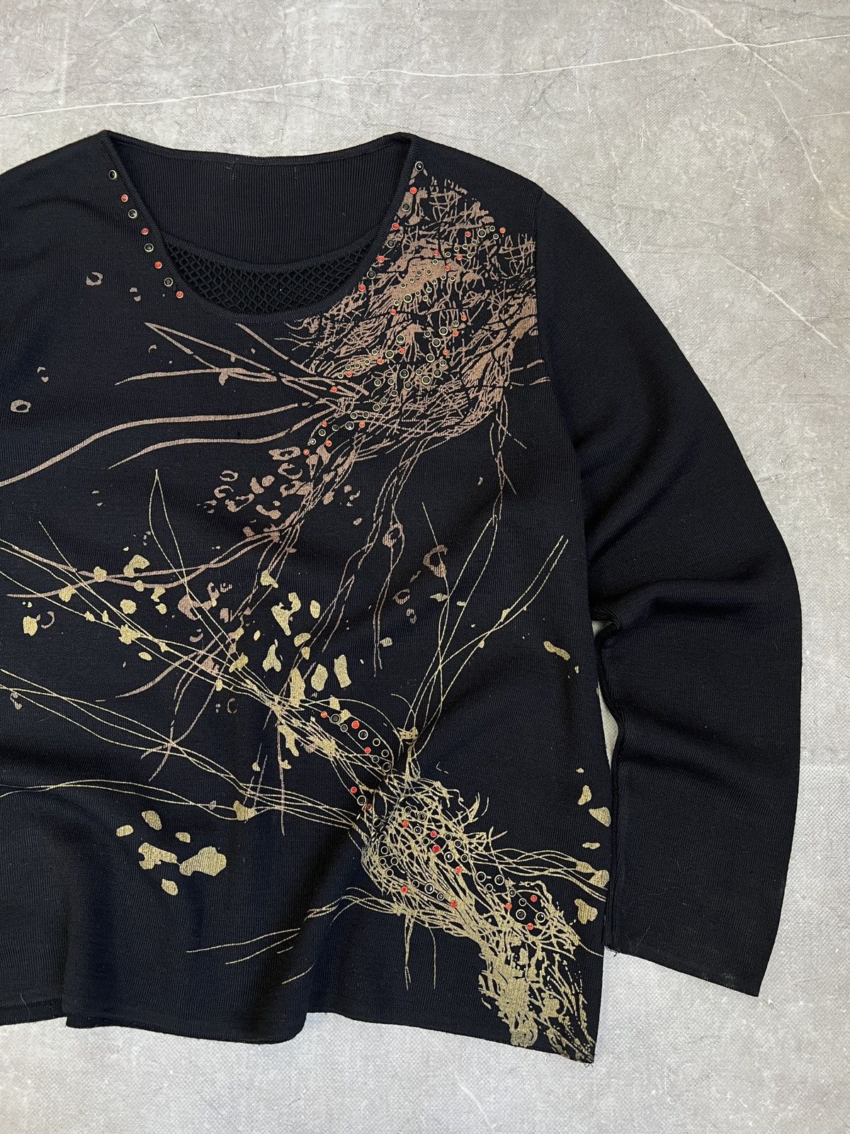 Hysteric Glamour Overprint rhinestones hysteric glamour style sweter y2k Size US M / EU 48-50 / 2 - 4 Thumbnail