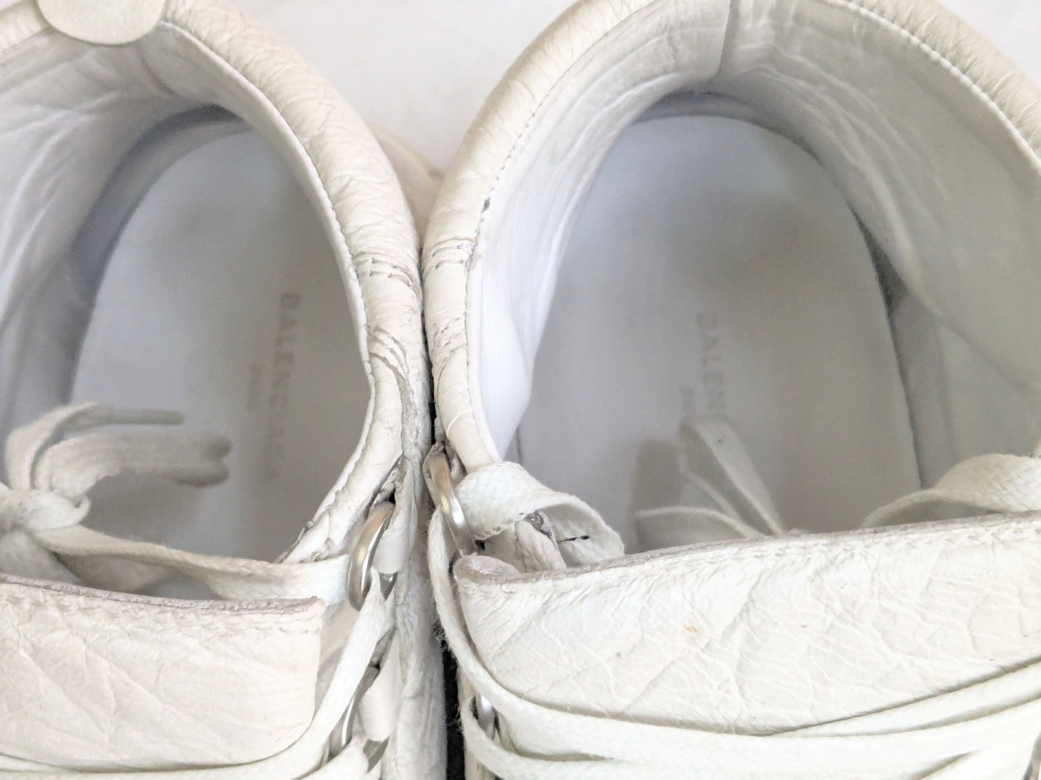 Balenciaga Balenciaga Arena White 7 Leather High Tops Lace Up Size US 7 / EU 40 - 5 Thumbnail