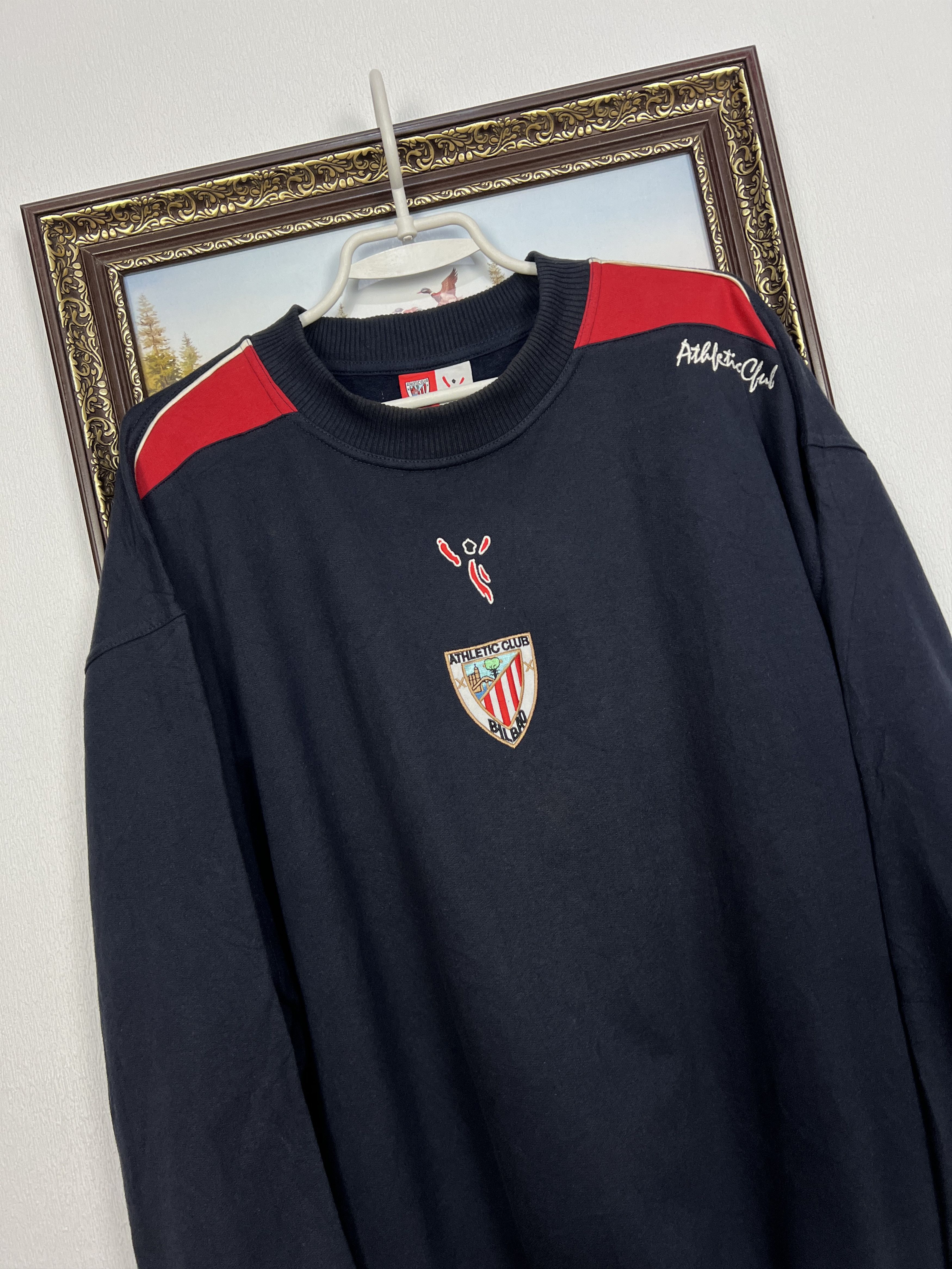 Vintage Athletic Bilbao Atletic Club Football Sweatshirt Jacket Size US XXL / EU 58 / 5 - 4 Thumbnail