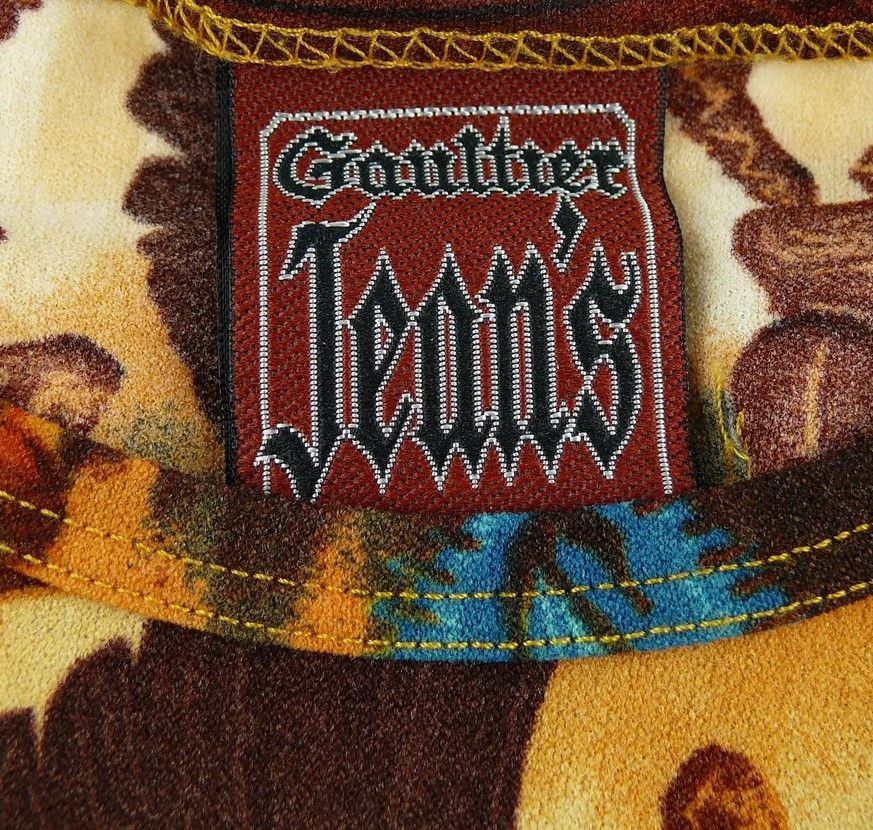 Jean Paul Gaultier Jean Paul Gaultier Egypt 1997 Horus Scarab Hieroglyph Dress Size S / US 4 / IT 40 - 4 Thumbnail