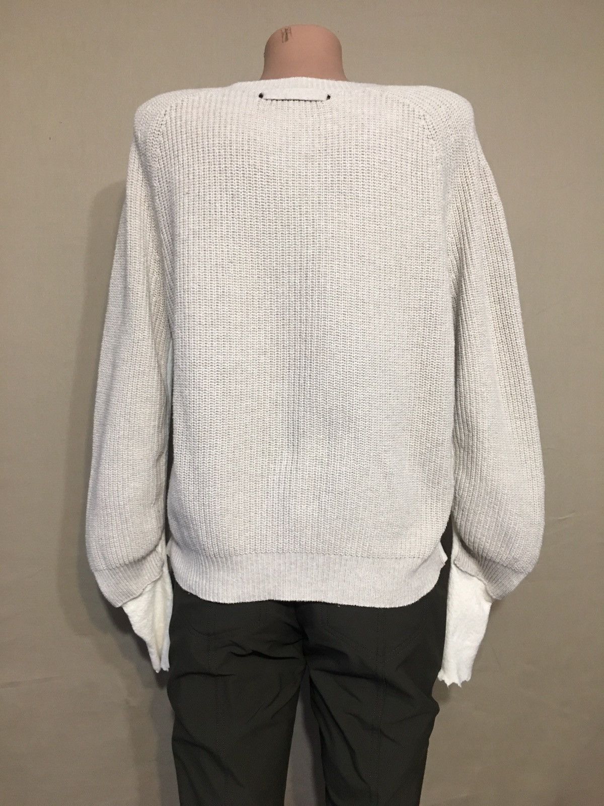 Helmut Lang Helmut Lang Extended Cuff Rib Knit Sweater Size M Size M / US 6-8 / IT 42-44 - 8 Thumbnail