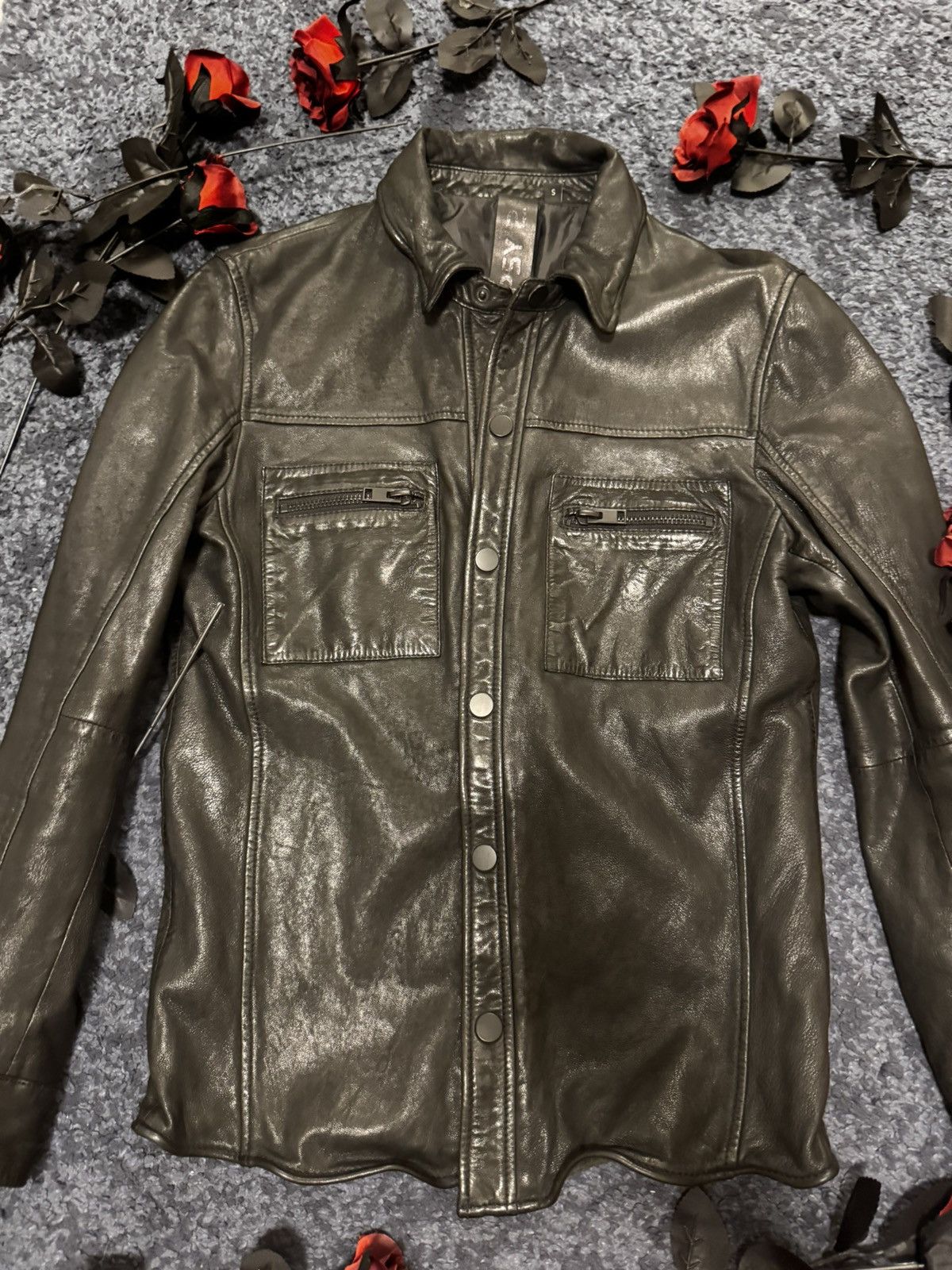 Gypsy Gypsy Vintage Rare Black Leather Jacket Size US S / EU 44-46 / 1 - 3 Thumbnail