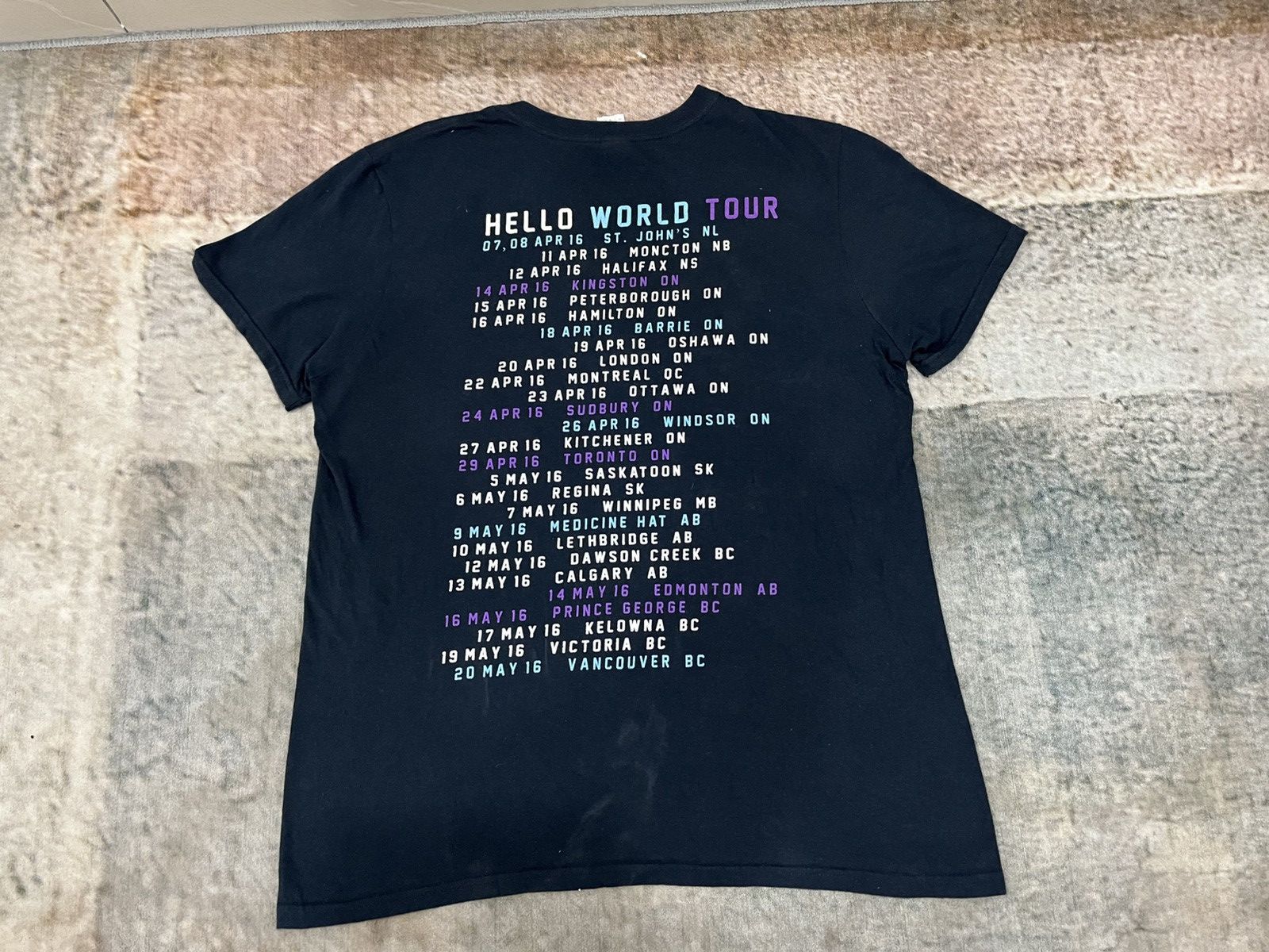 Band Tees × Vintage Hedley Hello World Tour Size US M / EU 48-50 / 2 - 7 Thumbnail