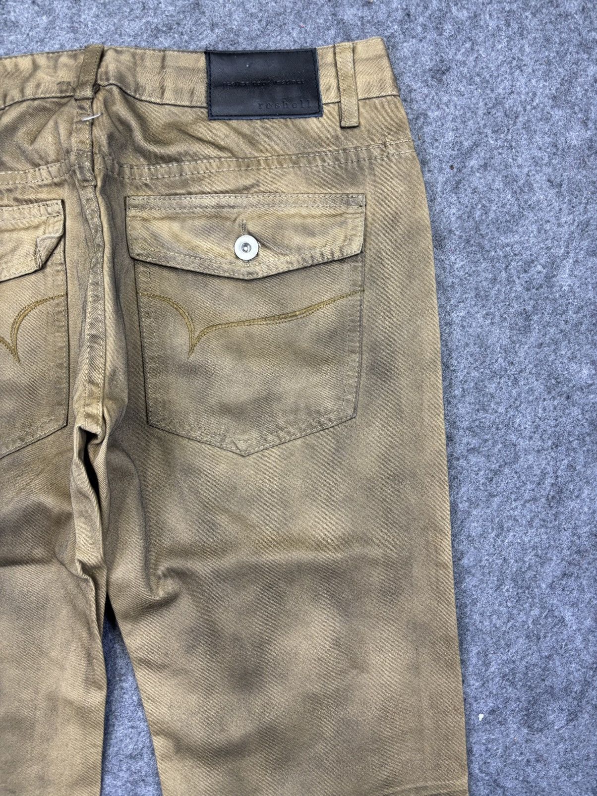 Japanese Brand 💥Super Flare💥 roshell Japan Crazy Fades Pant F953 Size US 32 / EU 48 - 9 Thumbnail
