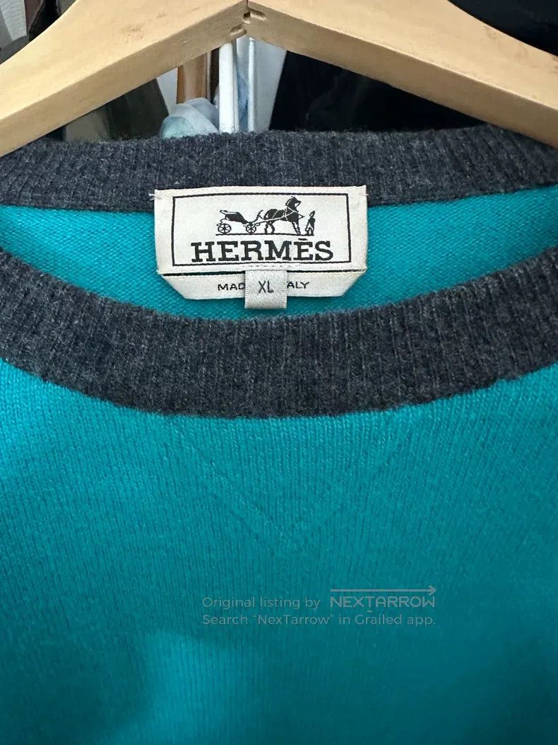 Hermes Hermes Crew Neck Sweater Size XL / US 12-14 / IT 48-50 - 2 Thumbnail