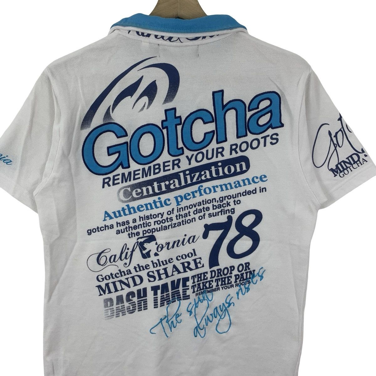 Gotcha Vintage GOTCHA GOLF COLLECTION Dodge The Bullet Polo Tee Size US L / EU 52-54 / 3 - 7 Thumbnail