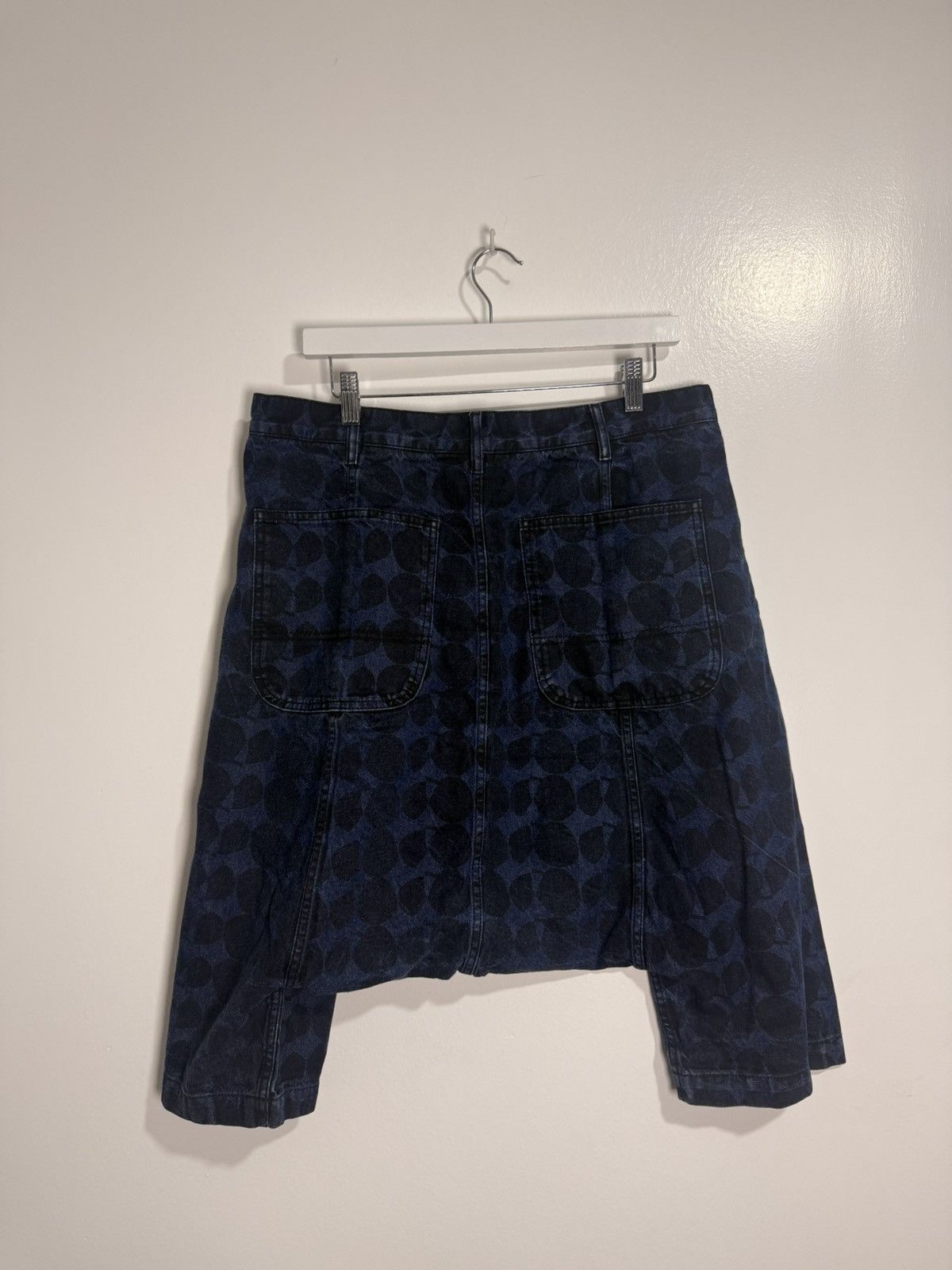 Comme des Garcons Black S/S 10 Archival Polka Dot Drop Crotch Shorts Size US 34 / EU 50 - 4 Thumbnail