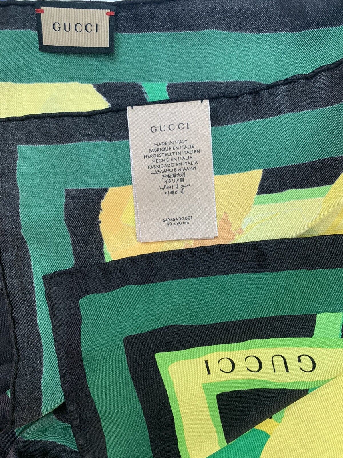 Gucci New Gucci Scarves 90x90cm Size ONE SIZE - 5 Thumbnail