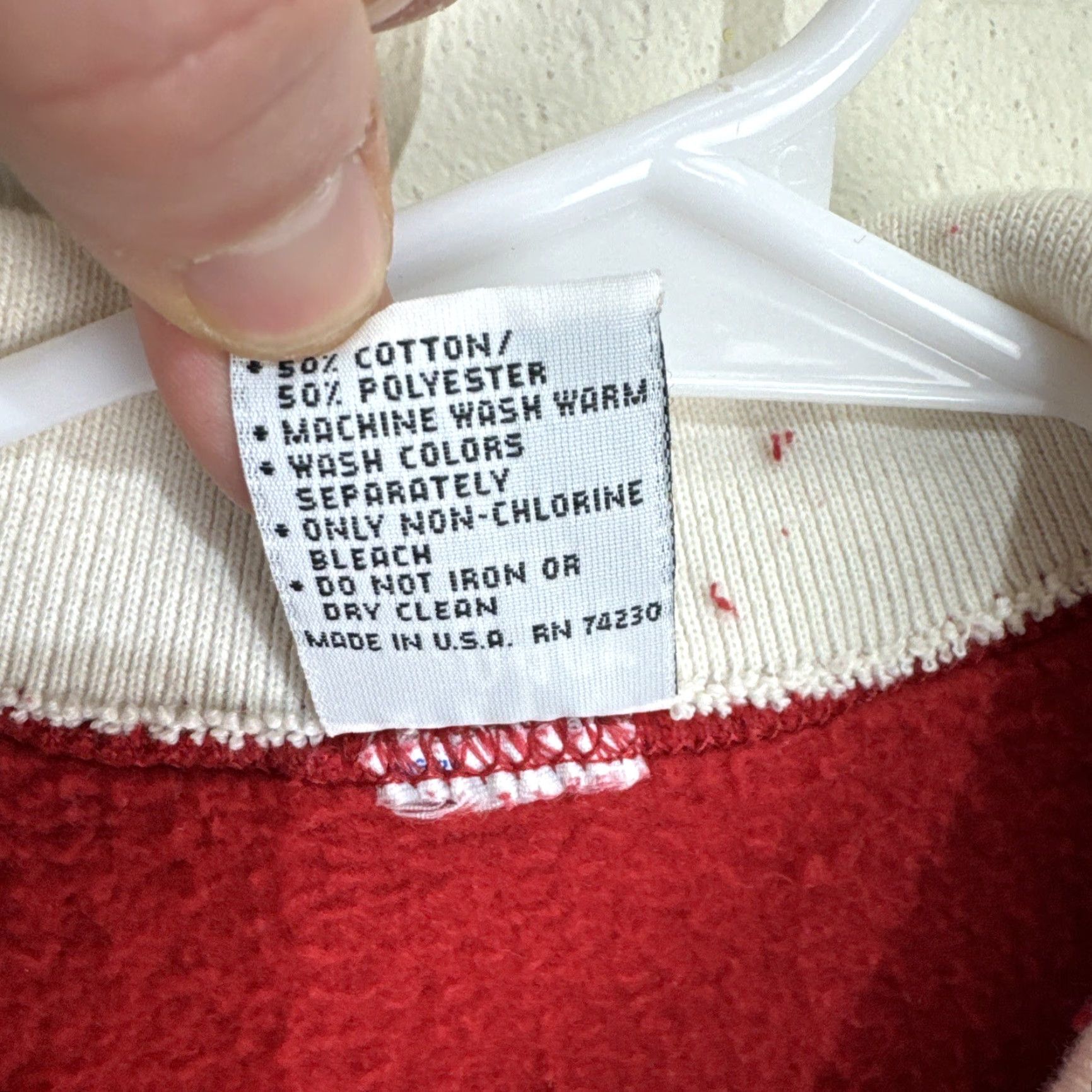 Vintage VINTAGE Gopher Sport Sweatshirt Womens L Red Crewneck Bear Bunny USA Size L / US 10 / IT 46 - 3 Thumbnail