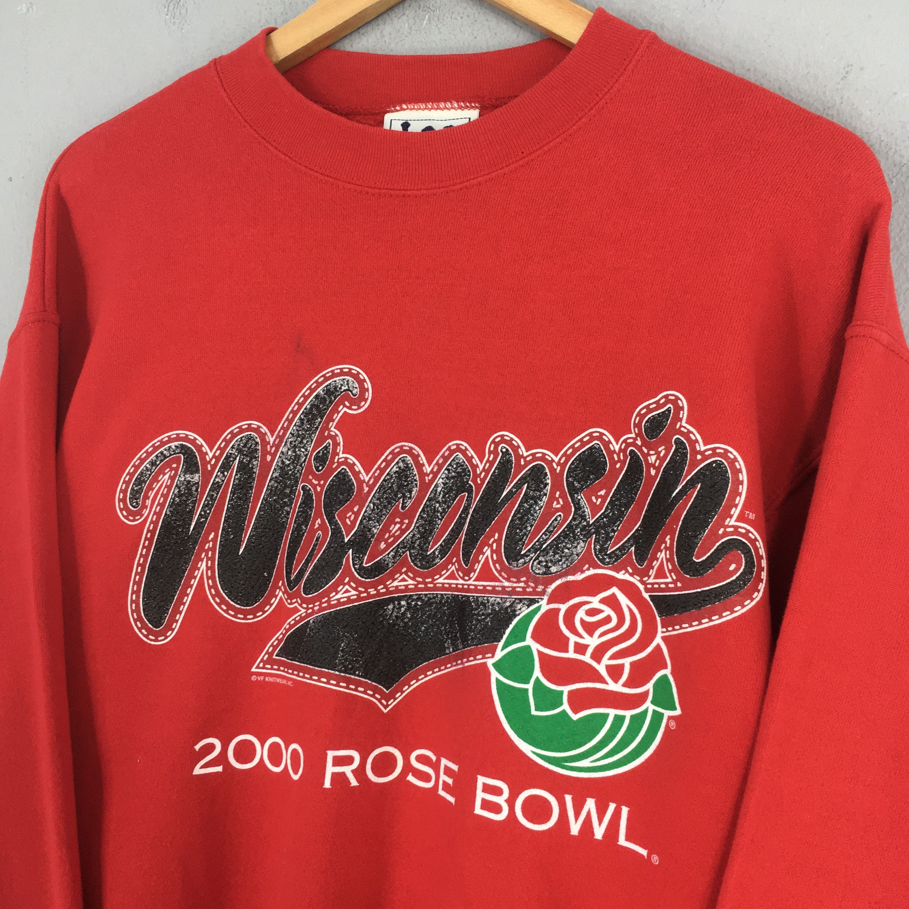 NCAA Vintage Wisconsin Badgers NCAA Red Sweatshirt XLarge Size US XL / EU 56 / 4 - 3 Thumbnail