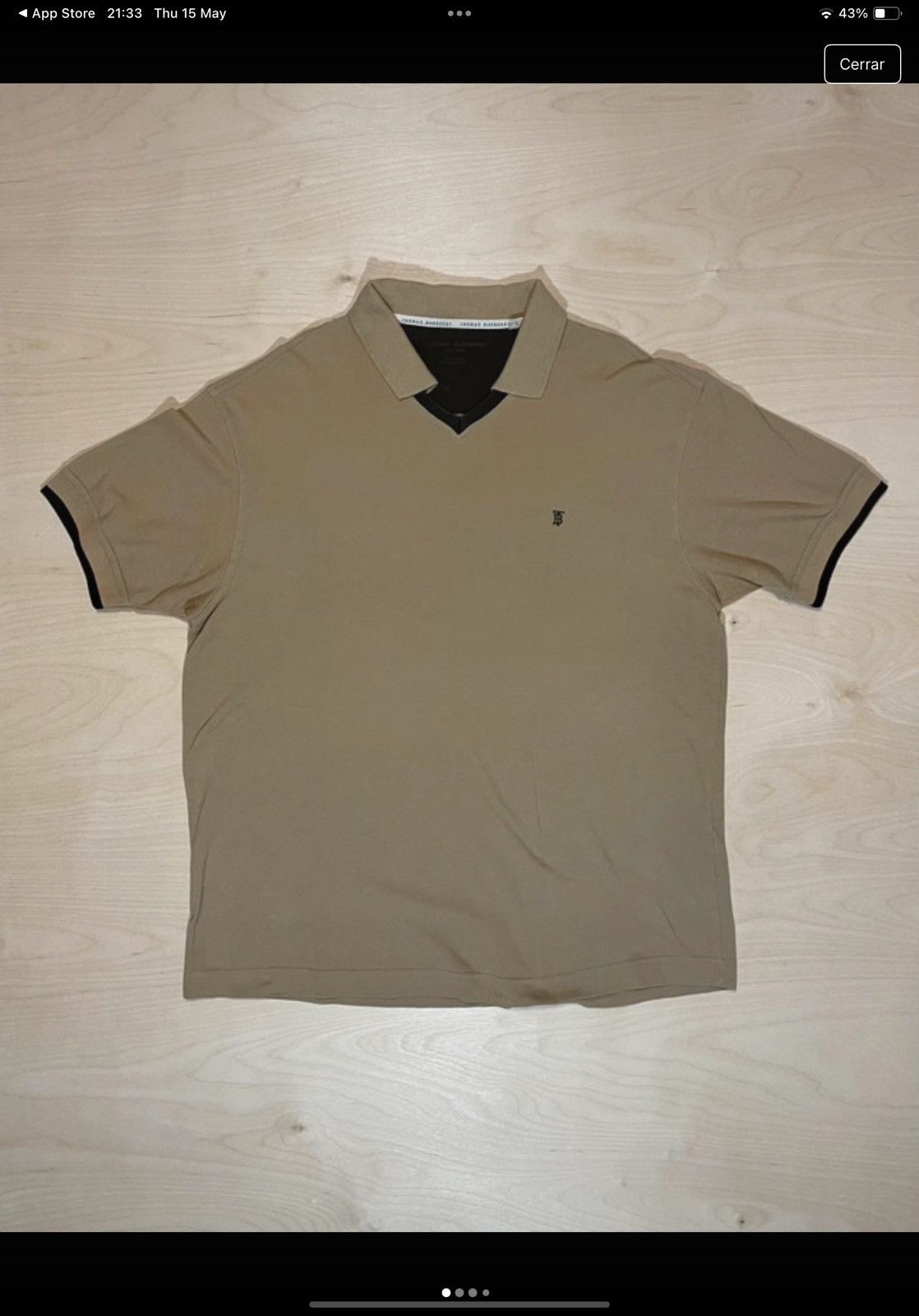 Burberry Thomas Burberry polo Size US L / EU 52-54 / 3 - 1 Thumbnail