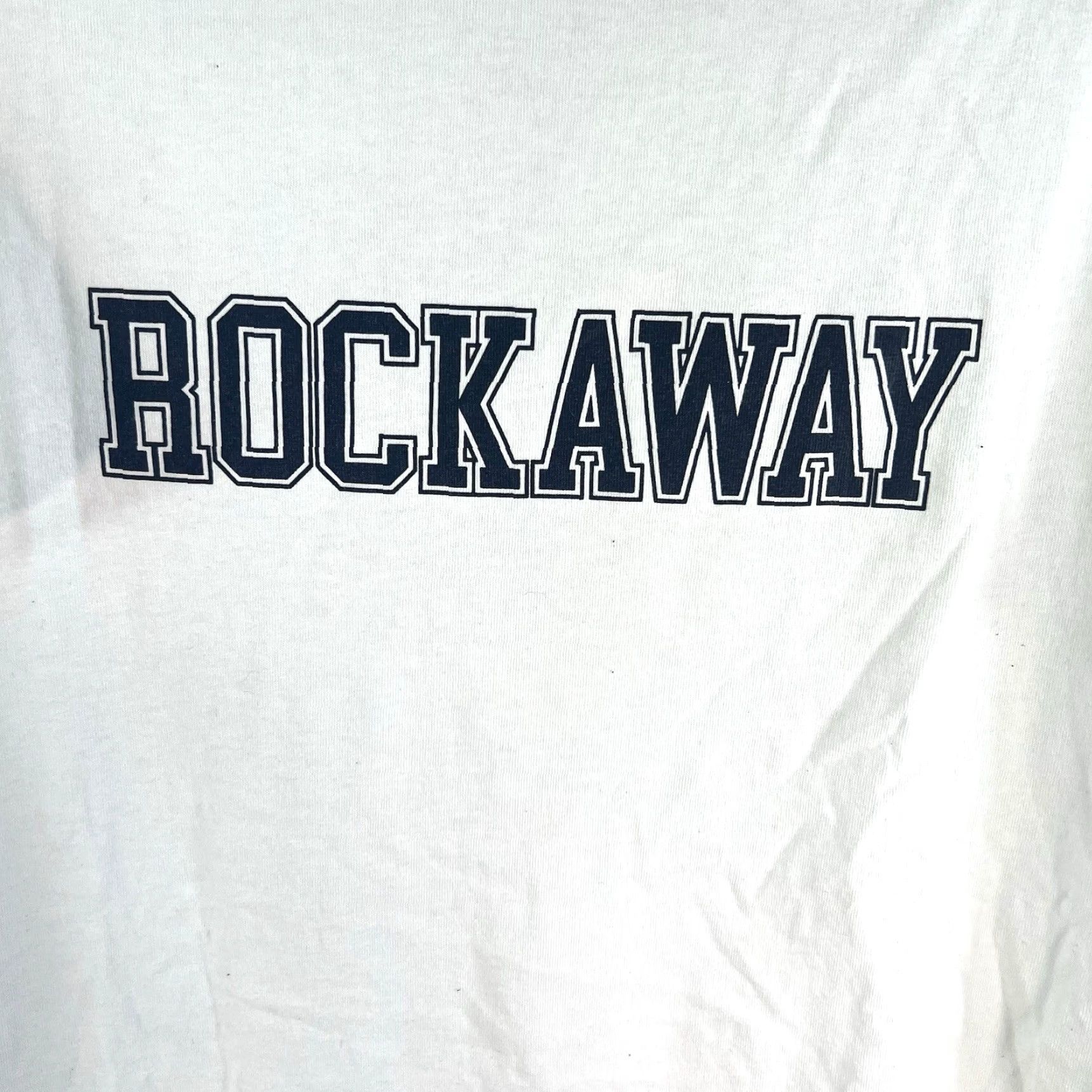 Vintage Rockaway Rockaway UT Graphic T-Shirt Mens L White Size US L / EU 52-54 / 3 - 2 Thumbnail
