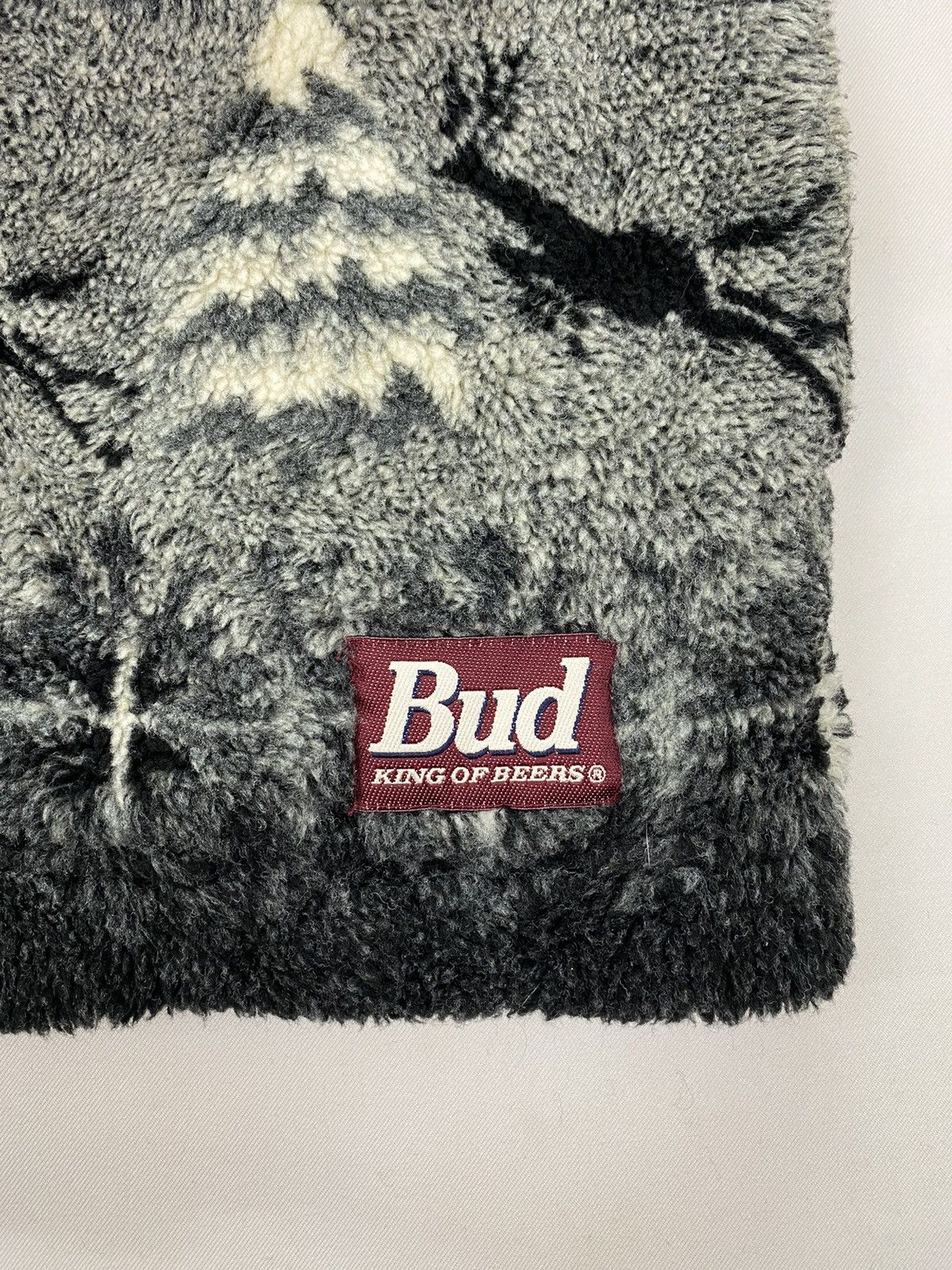 Budweiser Vintage Budweiser Fleece Jacket Size US M / EU 48-50 / 2 - 9 Thumbnail