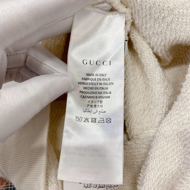 Gucci Gucci Beige sequin letter sweatshirt Size US XS / EU 42 / 0 - 8 Thumbnail