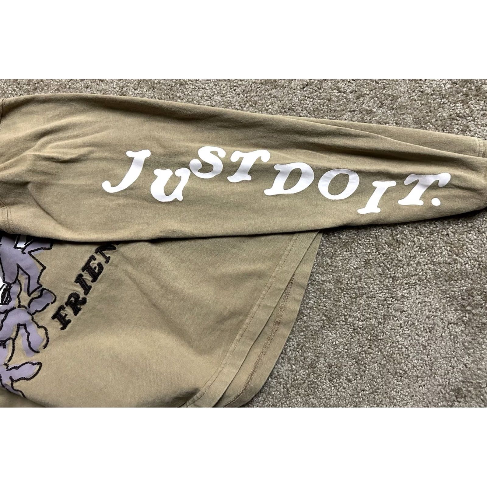 Nike Nike Sportswear My Nike Friends Long Sleeve Shirt Driftwood Embroidered Men’s M Size US M / EU 48-50 / 2 - 3 Thumbnail