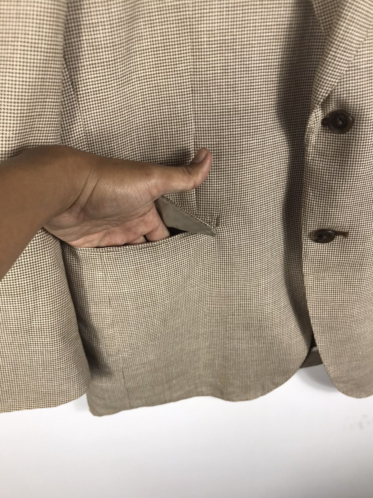Pierre Cardin × Vintage ⚡️Vintage Pierre Cardin Paris Wool Single Breast Coat Blazer Size 48L - 6 Thumbnail