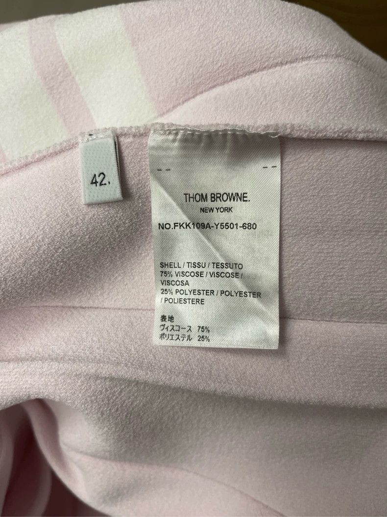 Thom Browne Thom browne Cherry blossom pink four-striped knitted pleate Size 27" / US 4 / IT 40 - 4 Thumbnail
