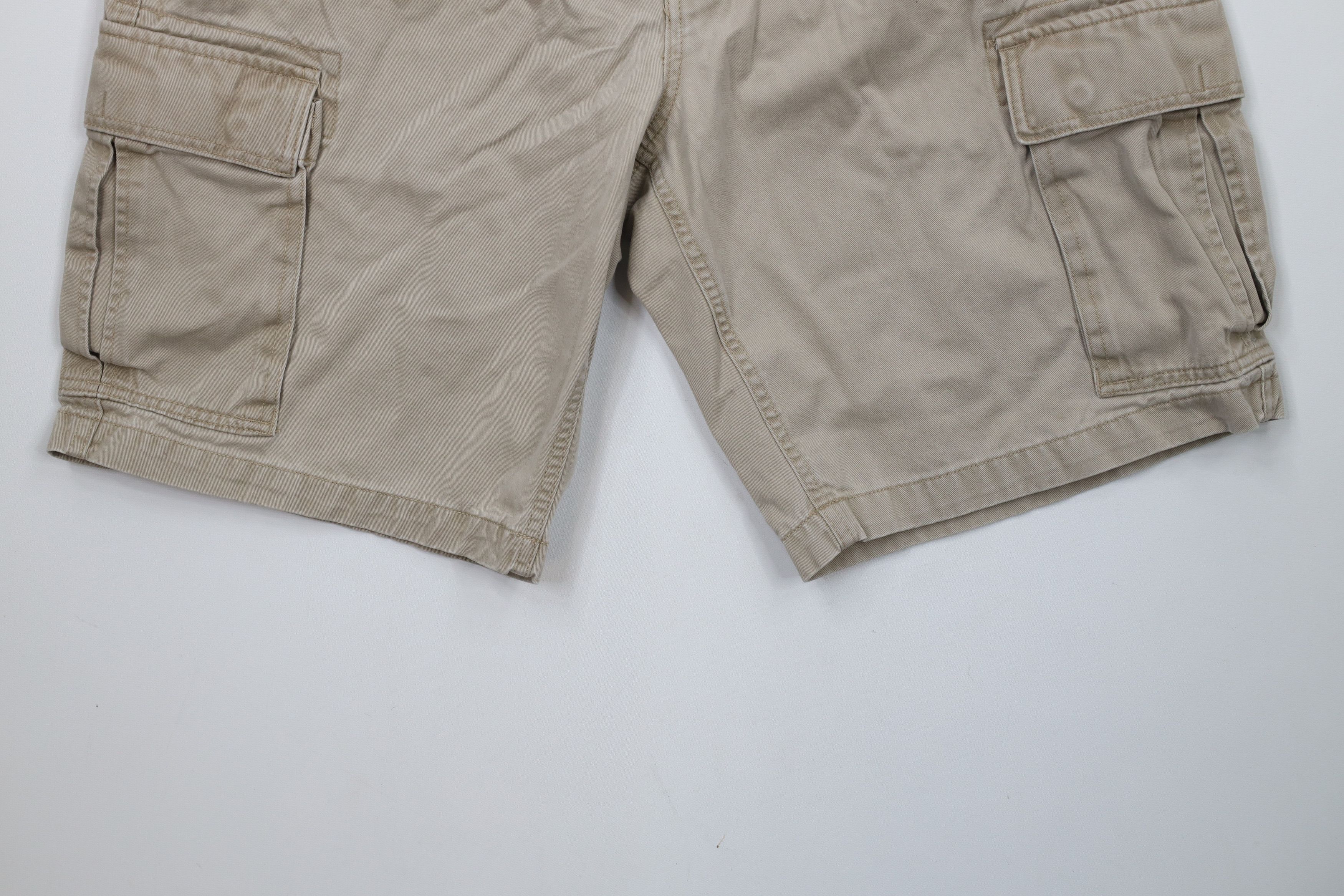 Eddie Bauer × Vintage Vintage Y2K Eddie Bauer Heavyweight Cargo Shorts Cotton Size US 40 / EU 56 - 4 Thumbnail