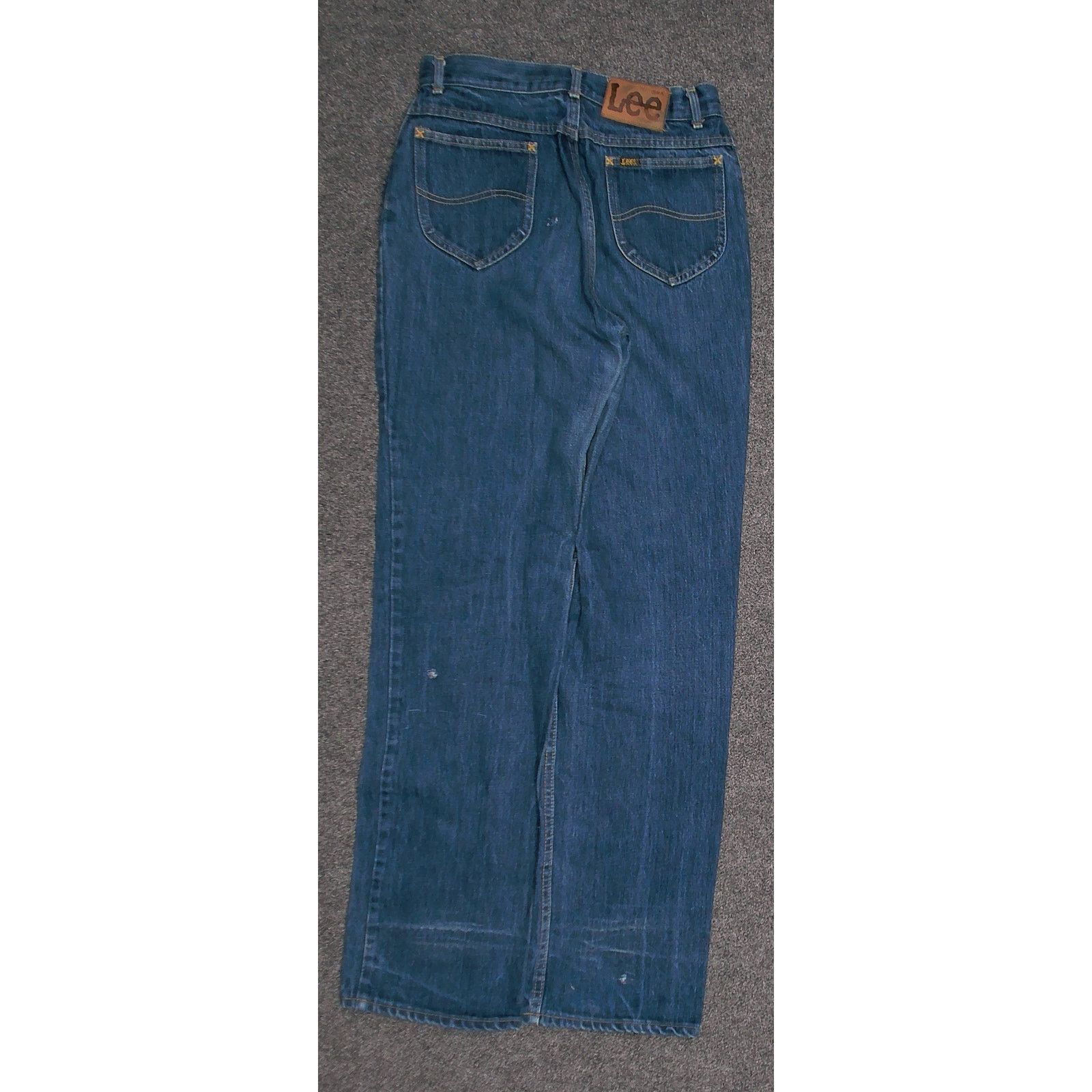 Lee 70s Lee Riders Talon 42 Dark Wash Jeans 29x35 Size 29" - 4 Thumbnail