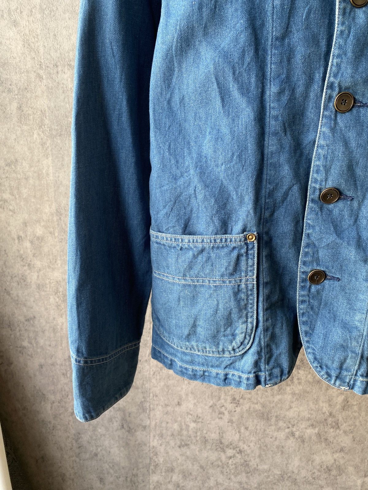 Japanese Brand Vintage John Bull Japan Chore Denim Jacket Workwear Size US S / EU 44-46 / 1 - 4 Thumbnail