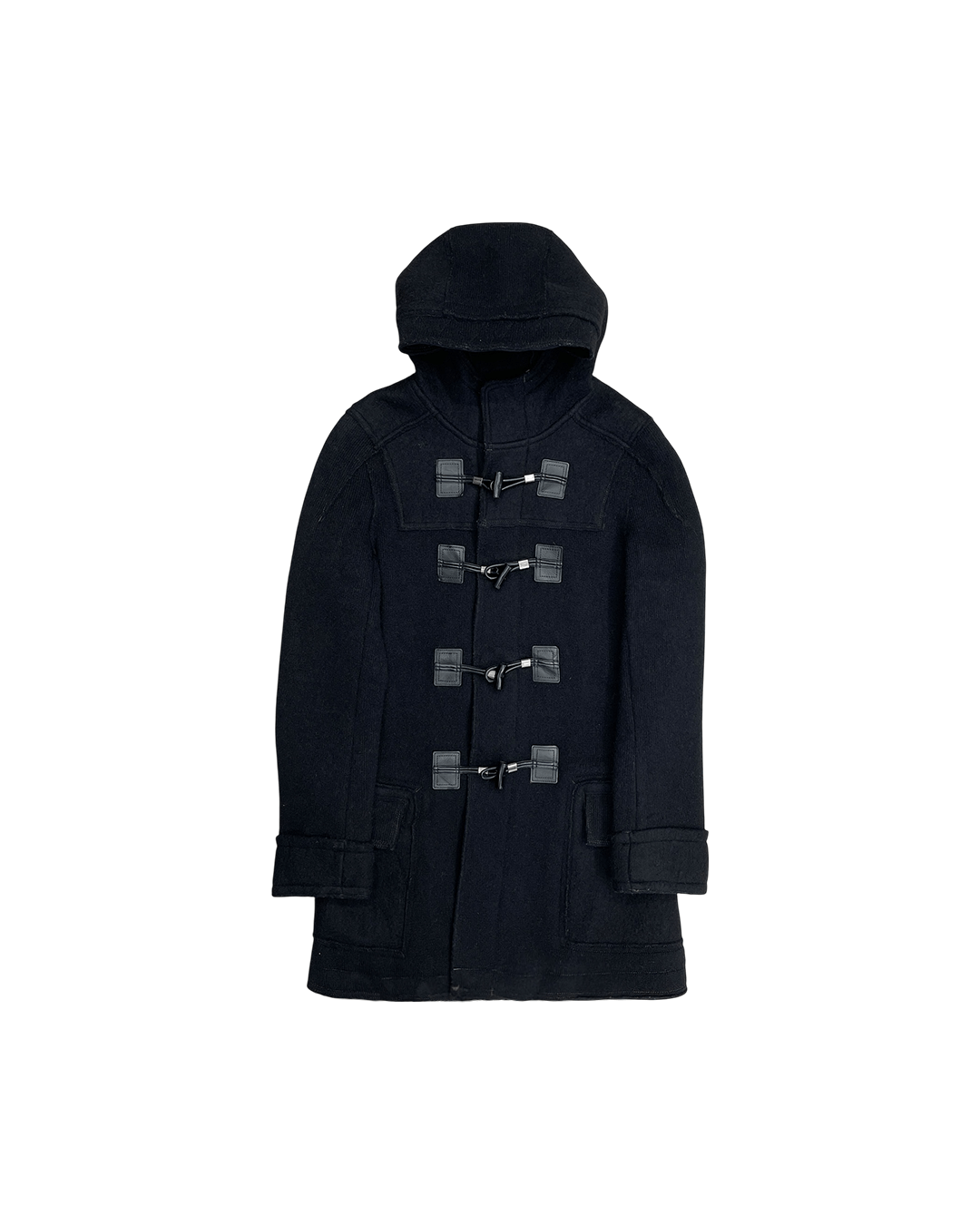 Marithe + Francois Girbaud Marithe Francois Girbaud 1990s Wool Blend Toggle Coat Size M / US 6-8 / IT 42-44 - 1 Thumbnail