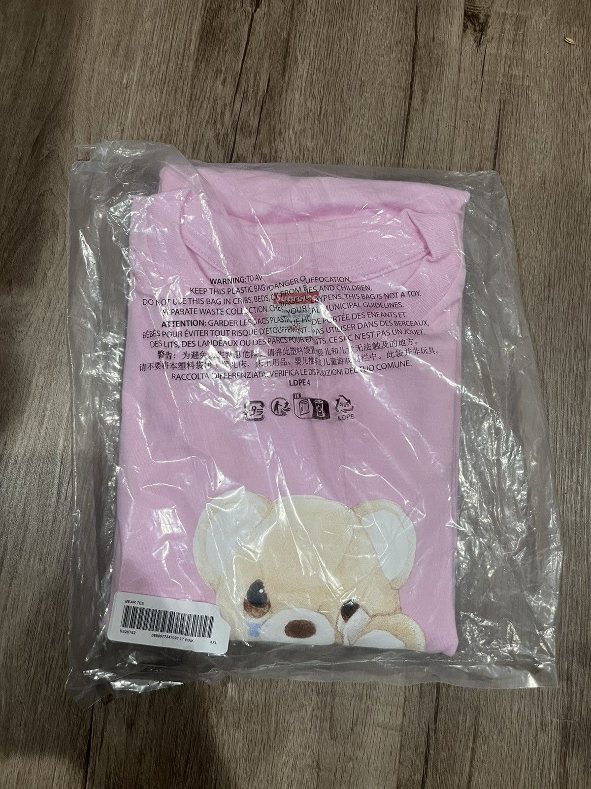 Supreme Supreme Bear Tee Size US XXL / EU 58 / 5 - 1 Thumbnail