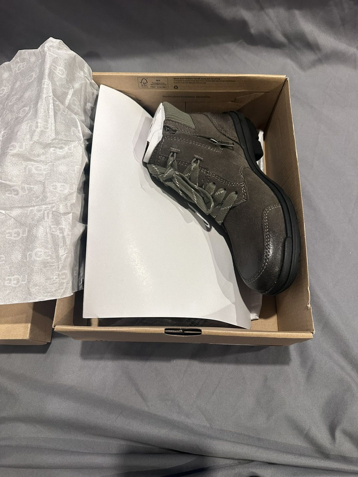 Ugg UGG Lace-Up/Zip Waterproof Leather Bootie 6.5 Size US 6.5 / IT 36.5 - 8 Thumbnail