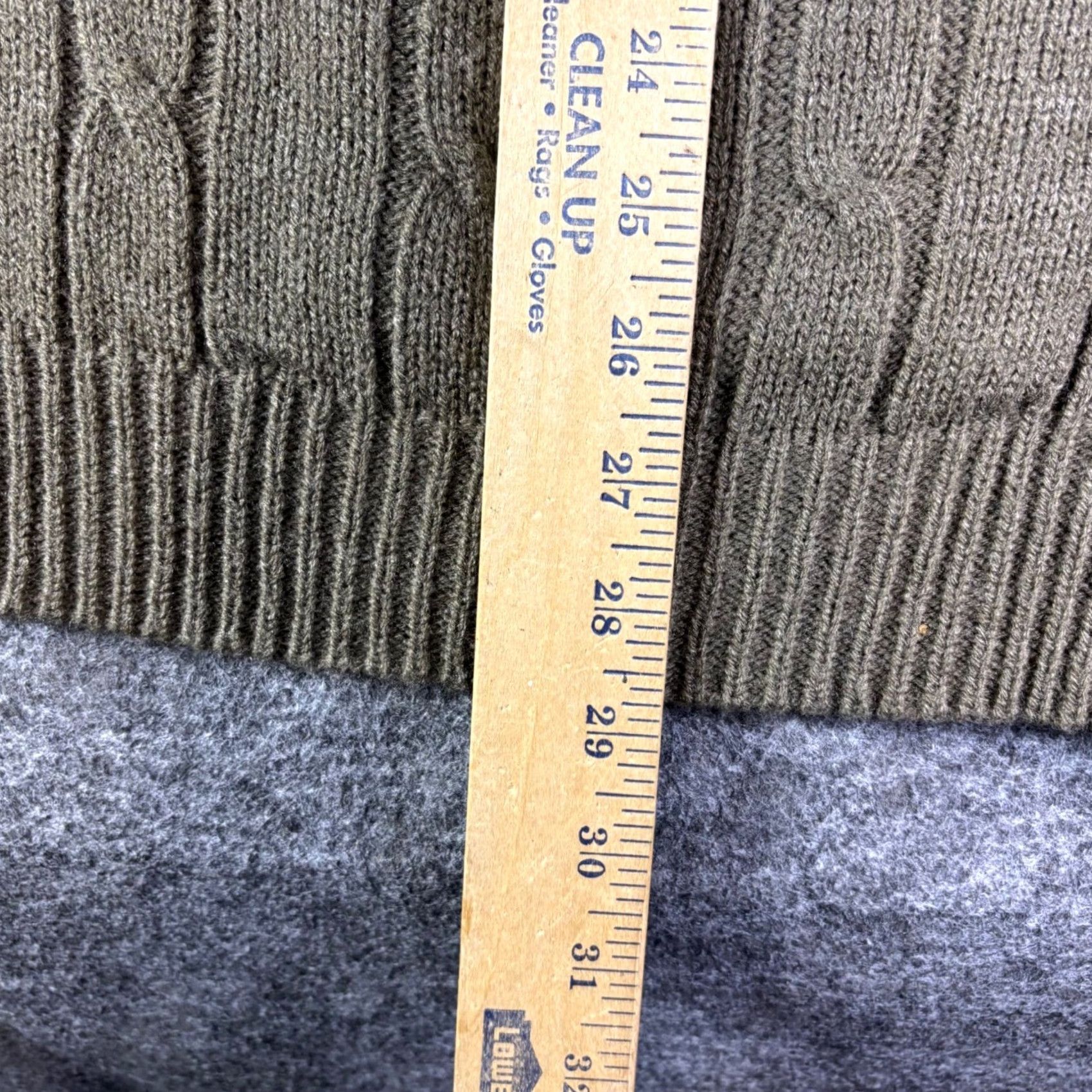 Vintage D²Avila Cardigan Men's Cable-Knit V-Neck Button Sweater XL Brown Vintage 90s Knit Solid Pocket Casual Size US XL / EU 56 / 4 - 5 Thumbnail