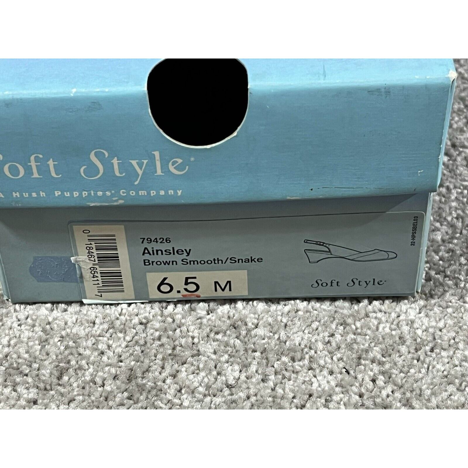 Hush Puppies Soft Style by Hush Puppies Ainsley Heels 79426 Slingback 6.5 Size US 6.5 / IT 36.5 - 11 Thumbnail