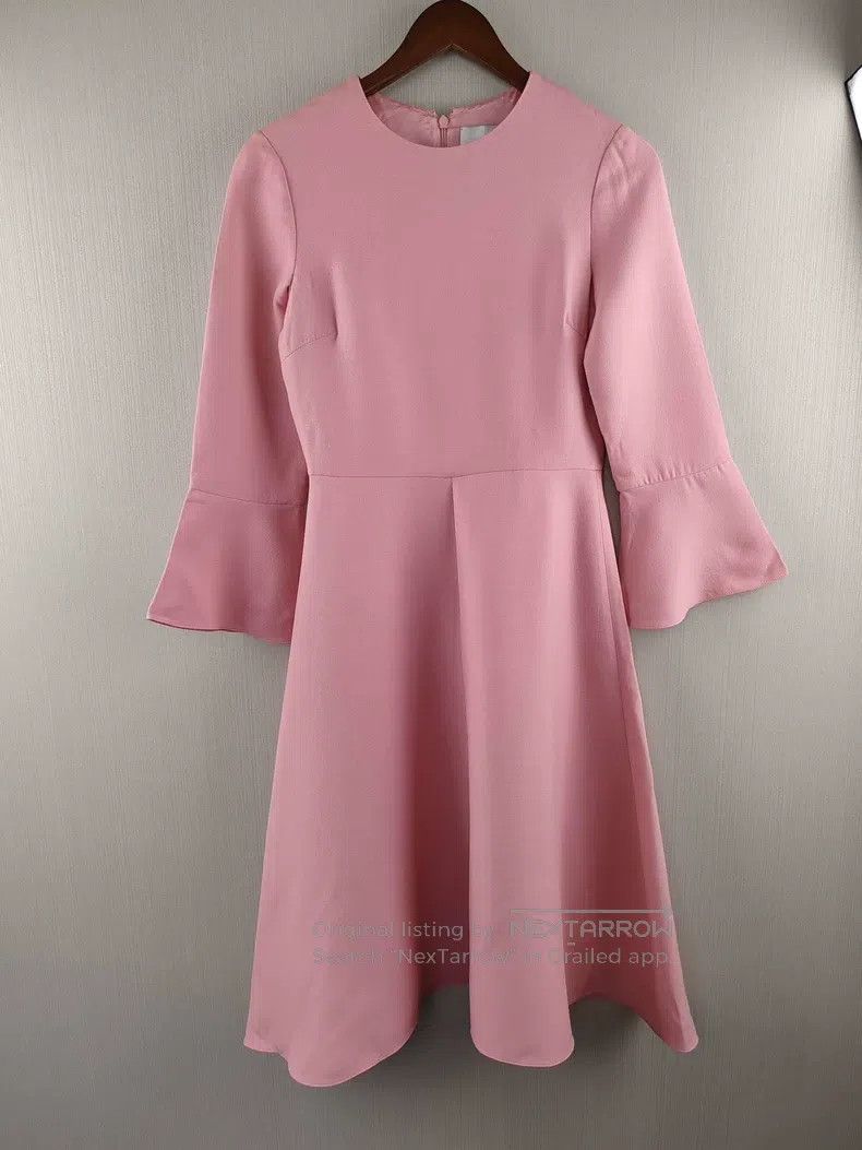 Valentino Valentino Long-sleeved, high-waisted slim dress Size S / US 4 / IT 40 - 1 Thumbnail