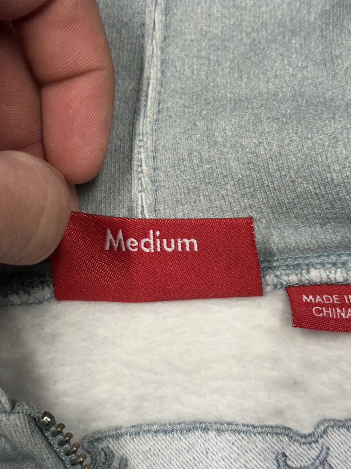 Supreme Supreme Embroidered Graffiti Hoodie Size US M / EU 48-50 / 2 - 4 Thumbnail