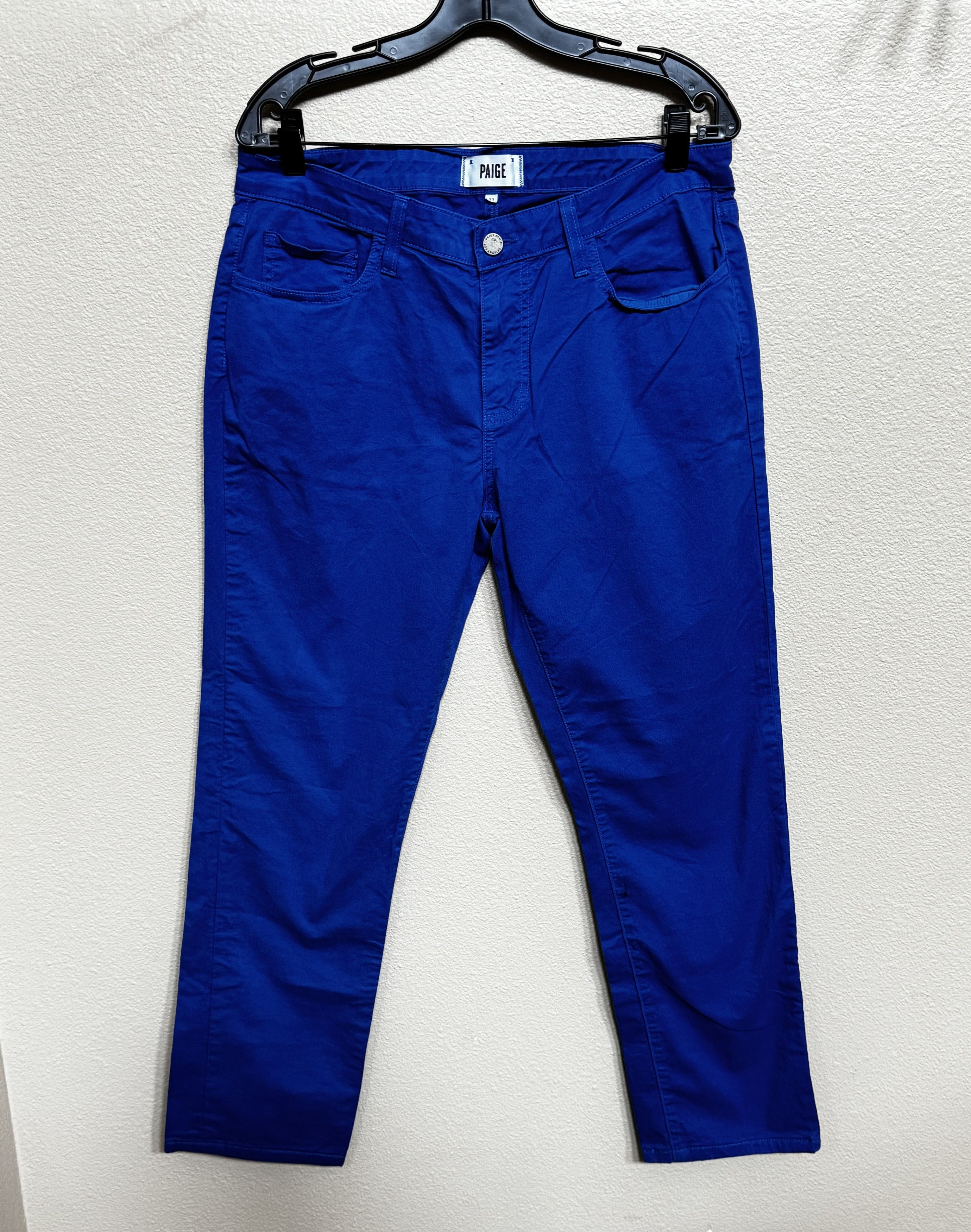Paige Paige Denim Normandie Blue Straight Leg Jean Pants Size 33 Size US 33 - 1 Thumbnail