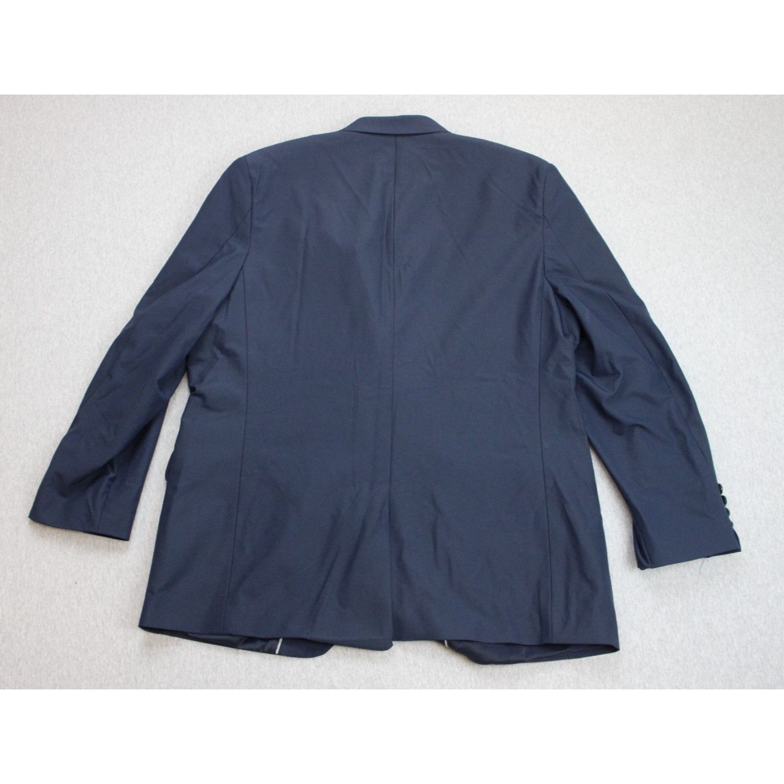 Calvin Klein Calvin Klein Blazer Mens Size XL Navy Blue Stretch Slim Fit Size 52R - 3 Thumbnail