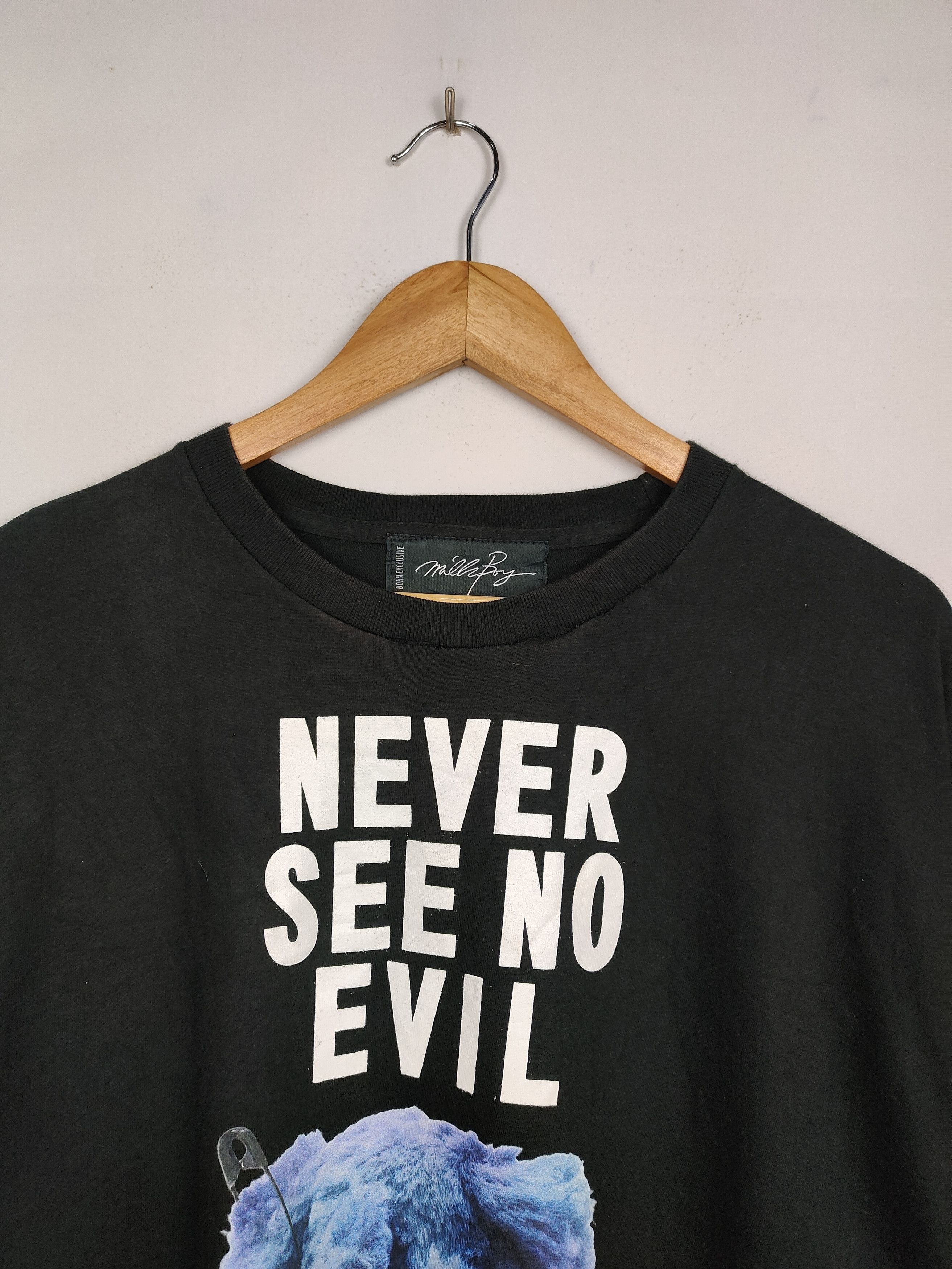 Designer × Japanese Brand Milkboy Teddy Bear 'Never See No Evil' Shirt Size US XL / EU 56 / 4 - 2 Thumbnail