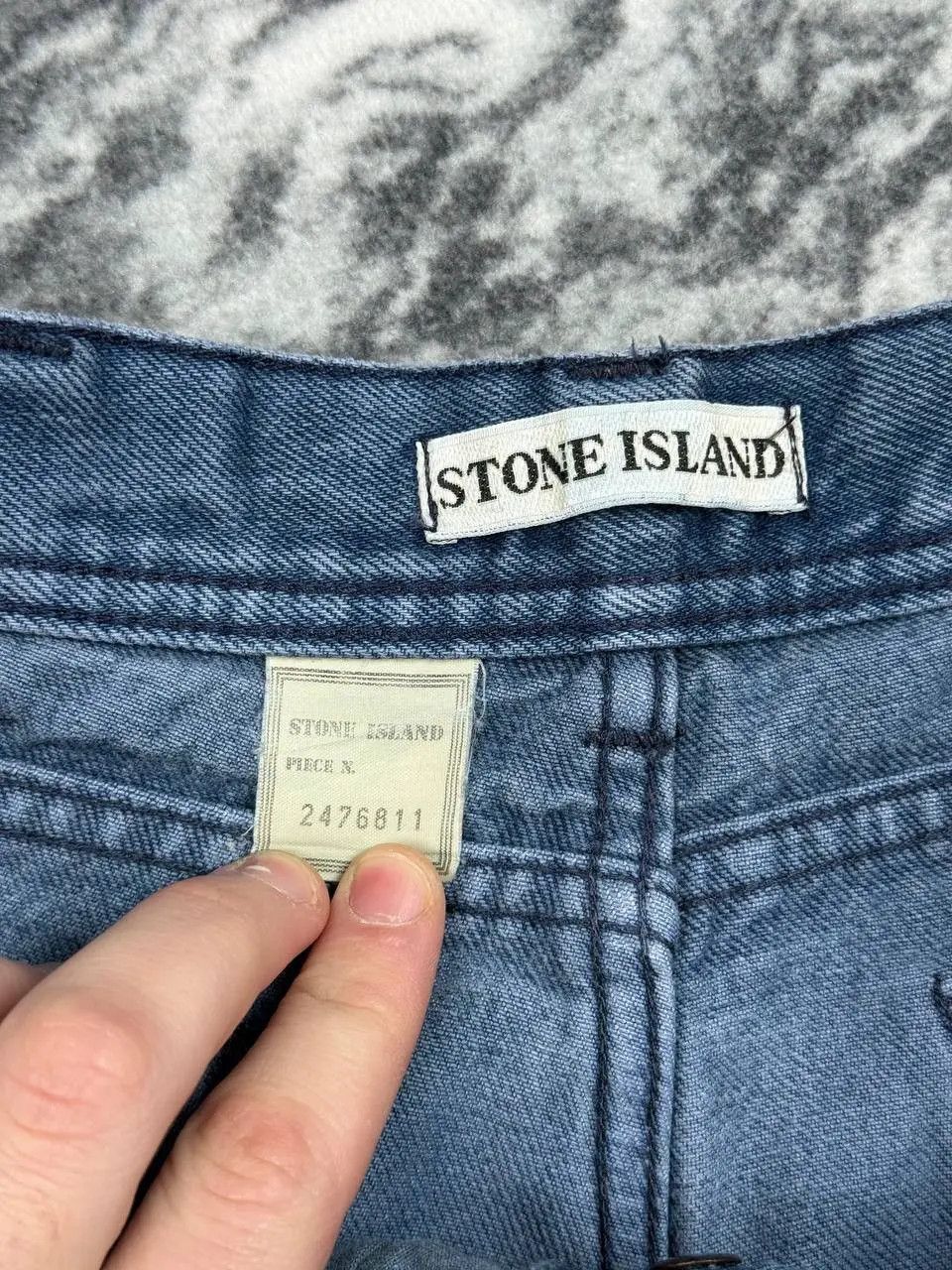 Stone Island Vintage Stone Island Denim Jeans Archive 90s Size US 32 / EU 48 - 5 Thumbnail