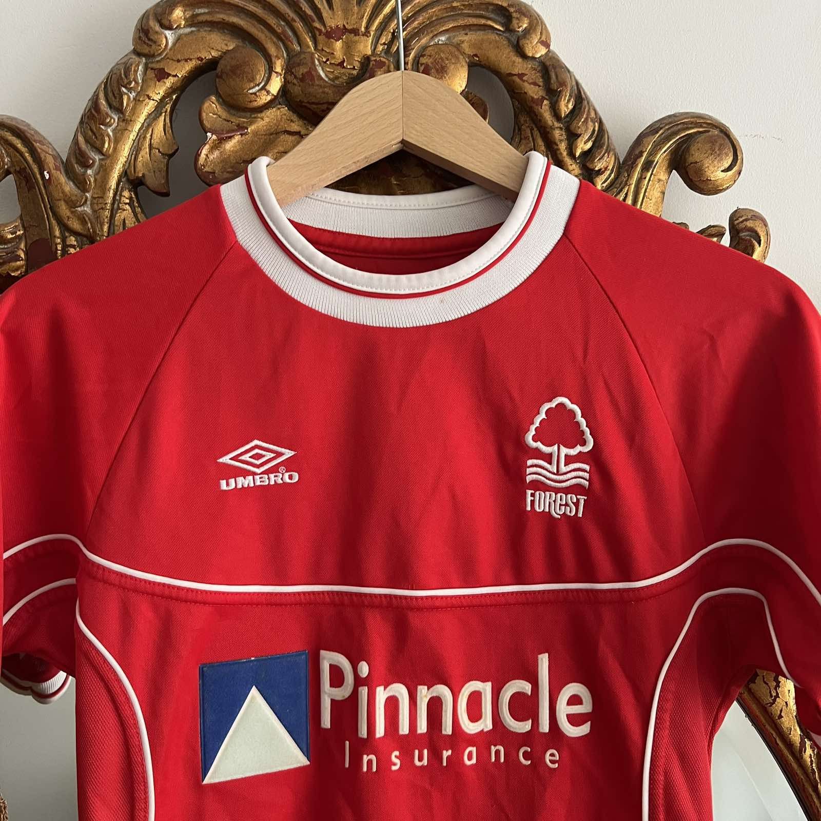 Umbro Nottingham Forest 2000 2002 Home Shirt Soccer Jersey Umbro Size US XS / EU 42 / 0 - 3 Thumbnail
