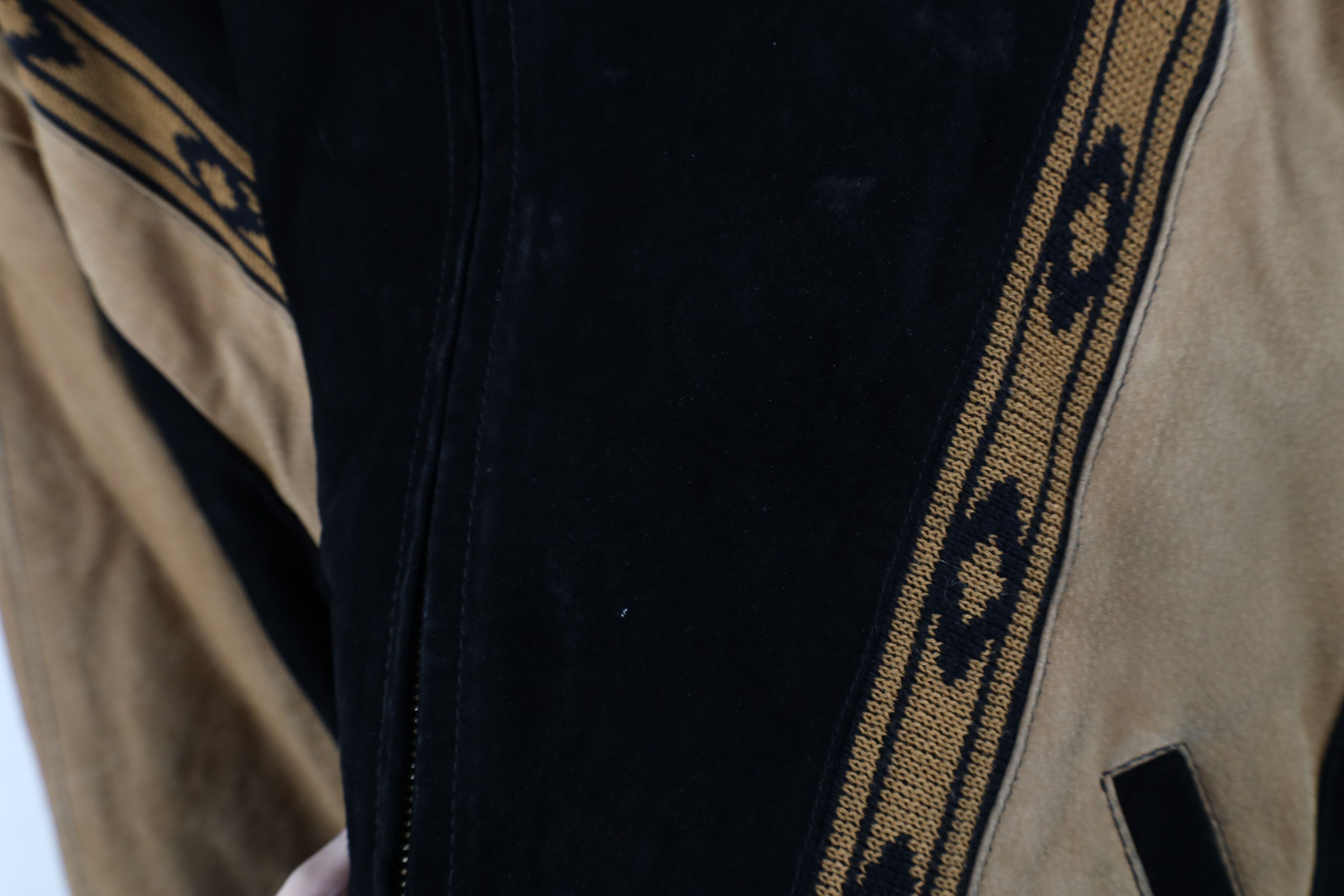 Scully Vintage 90s Scully Western Suede Leather Bomber Jacket Size US L / EU 52-54 / 3 - 5 Thumbnail