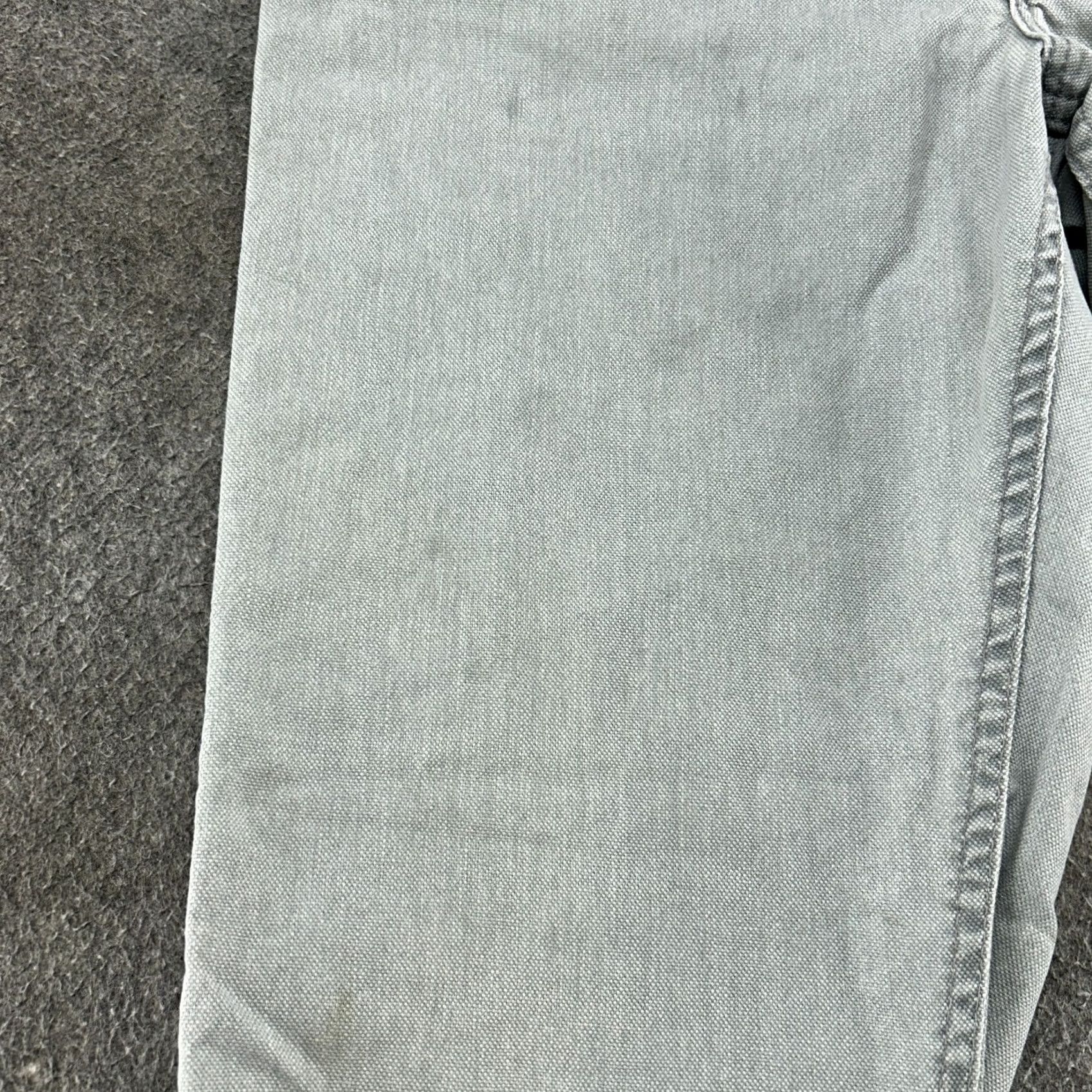 Lee VINTAGE Lee Jeans Men 34x34 Gray Bootcut Straight Distressed 90s Cowboy Wrangler 13MWZ 5-Pocket Cotton Denim Light Wash Medium Wash Regular Fit Size US 34 / EU 50 - 3 Thumbnail