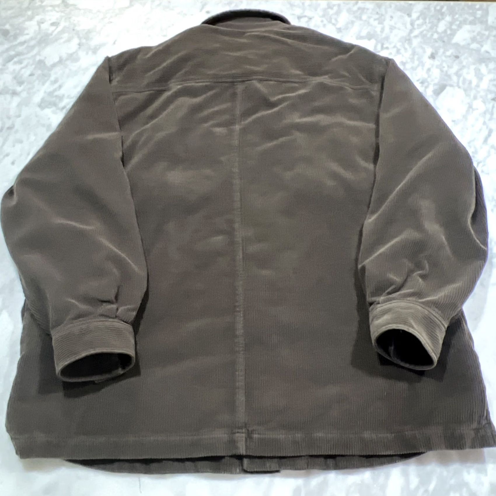 Tommy Bahama Tommy Bahama Corduroy Shirt Jacket Mens XL Full Zip Buttons Cotton Silk Quilted Cardigan? Size US XL / EU 56 / 4 - 5 Thumbnail