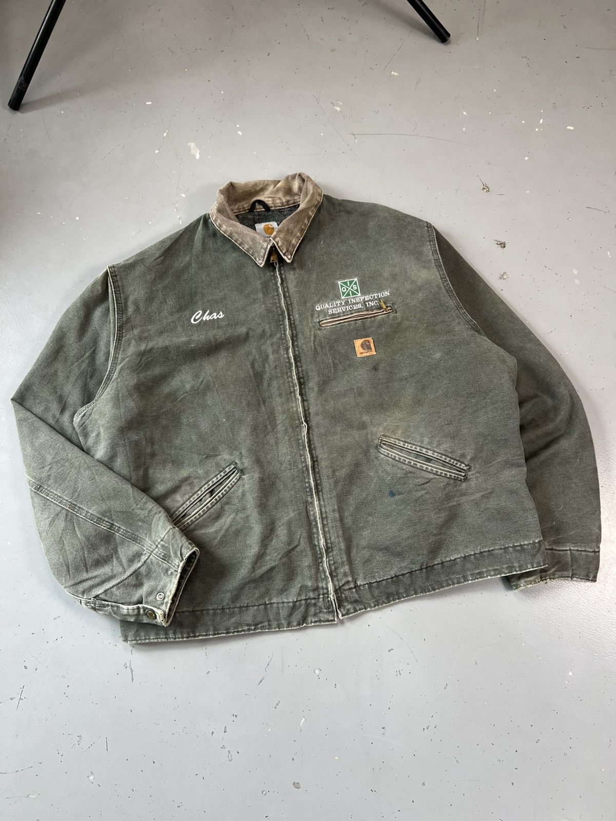 Carhartt Crazy rare vintage Carhartt j97 mos Detroit - xl Size US XL / EU 56 / 4 - 2 Thumbnail
