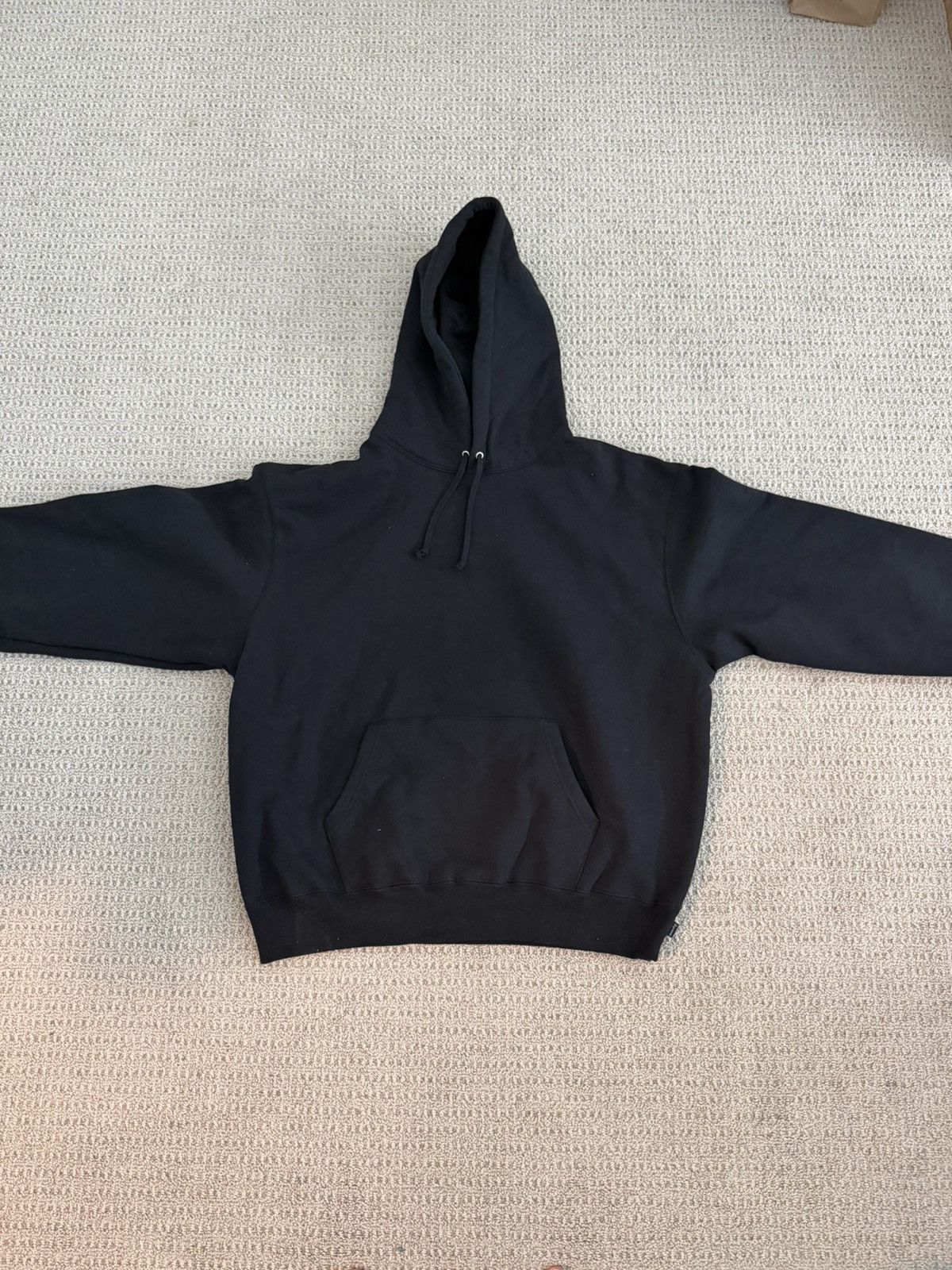Supreme satin appliqué hoodie