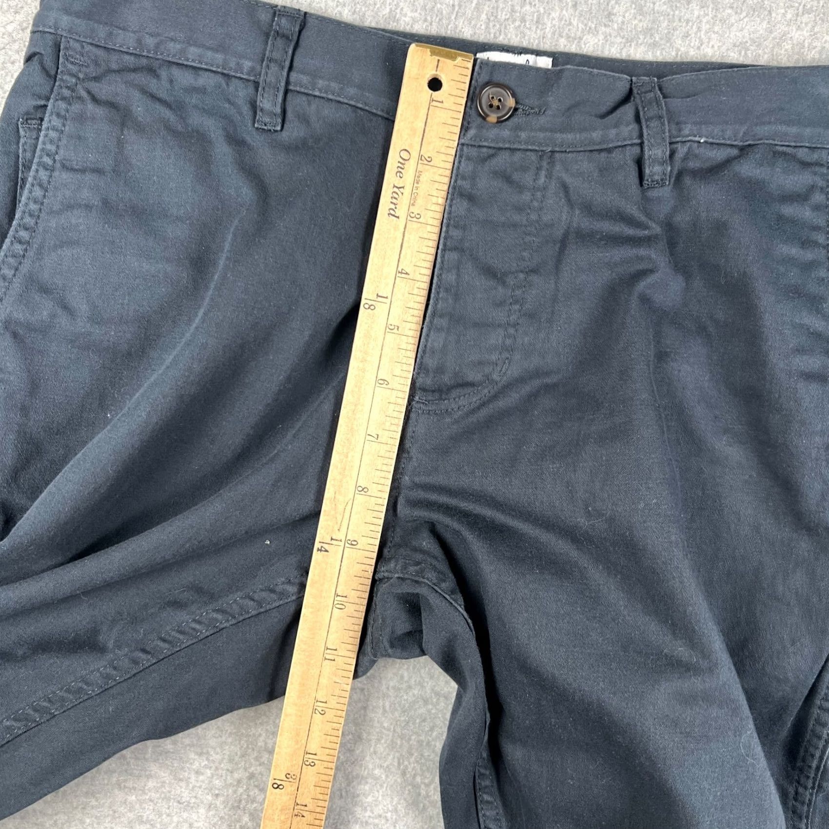 Steven Alan Steven Alan Pants Slim Fit Blue Cotton Chino 30x31 Mens Size US 30 / EU 46 - 6 Thumbnail