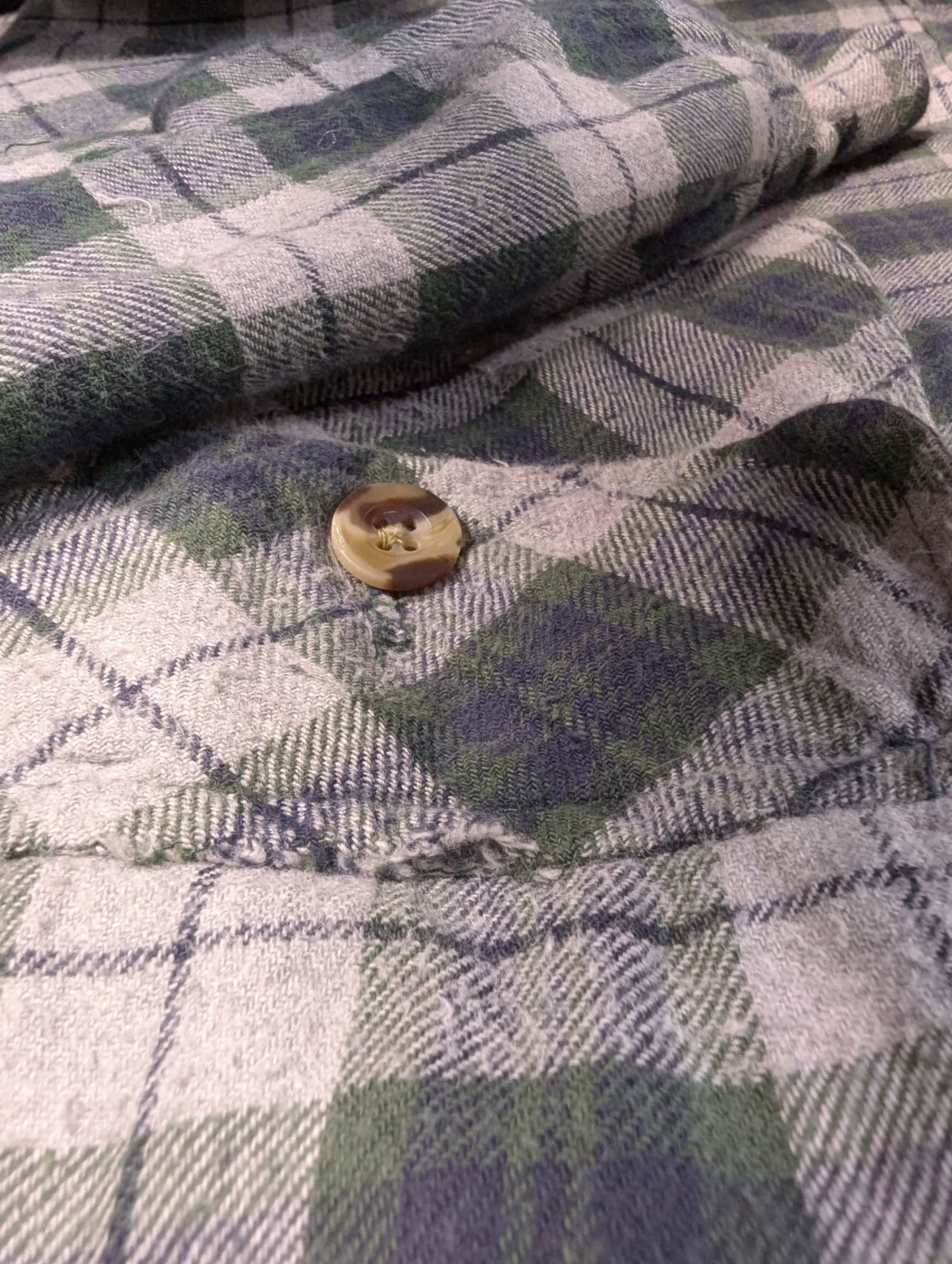 Designer × Vintage vtg Ozark Trail quilt lined plaid flannel work camp shirt Size US L / EU 52-54 / 3 - 6 Thumbnail