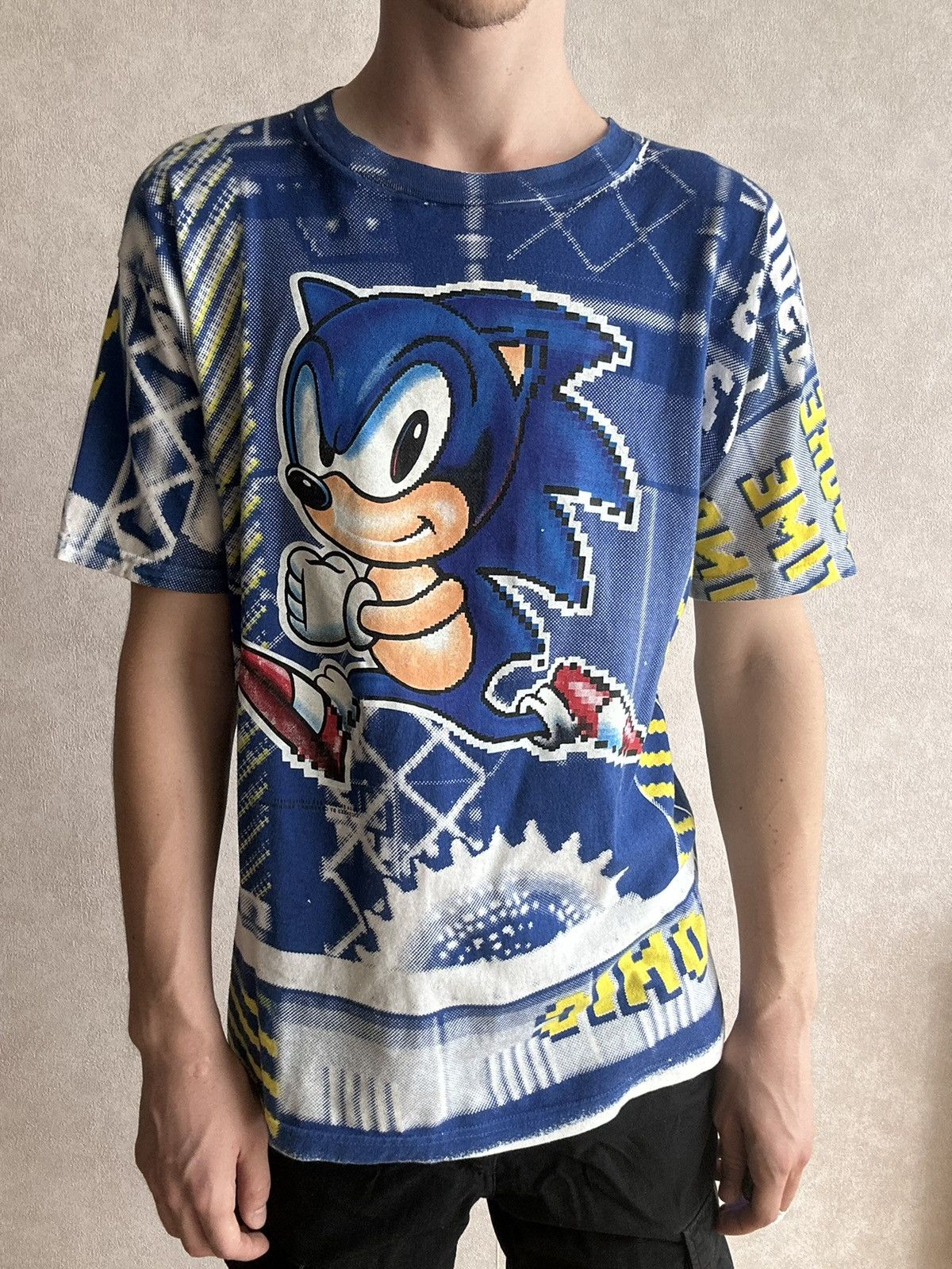 Cartoon Network 1991 Sonic The Hedgehog Sega T-shirt Size US L / EU 52-54 / 3 - 5 Thumbnail