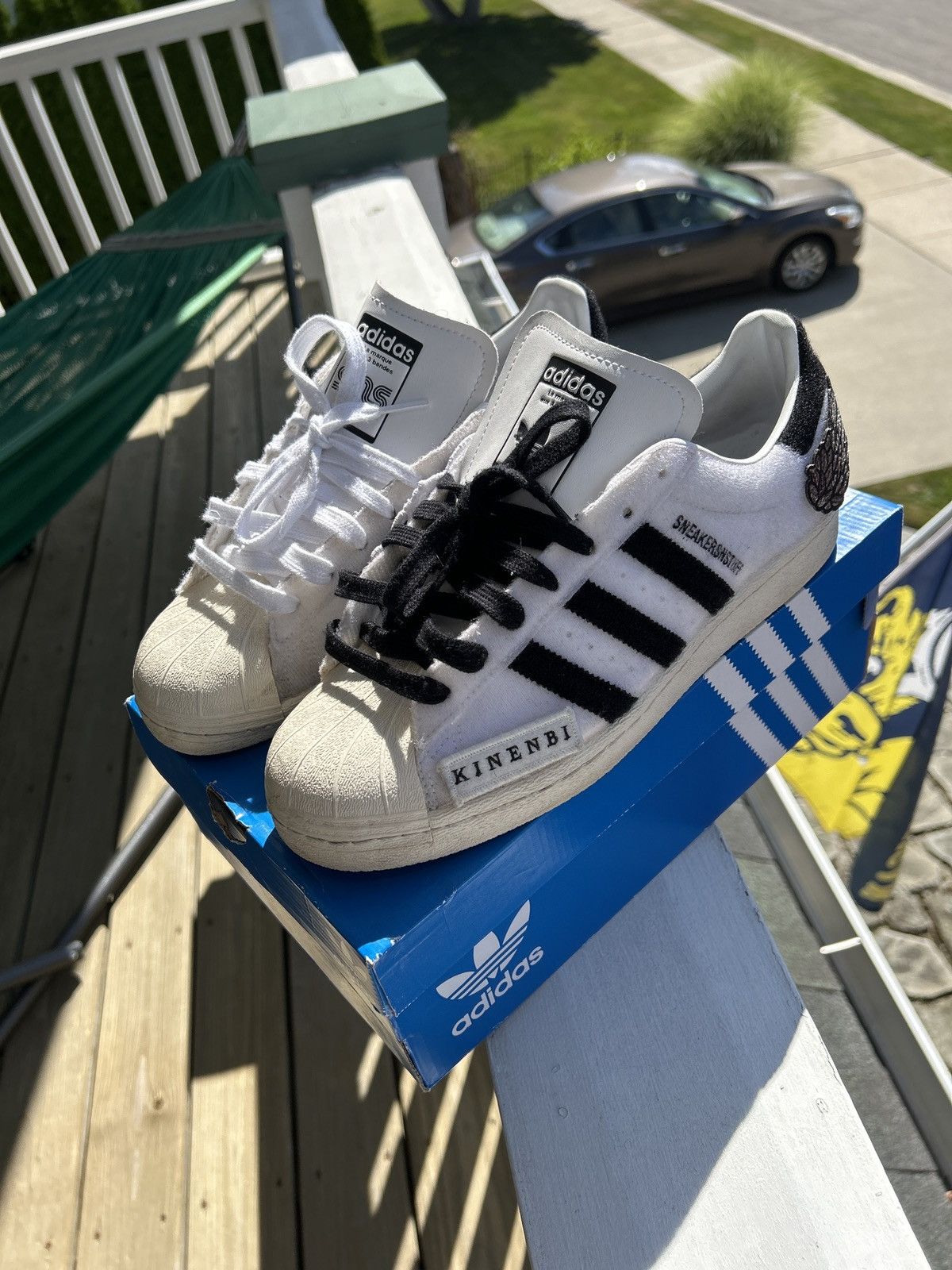 Adidas × Sneakersnstuff Adidas x SNS Superstars Size US 9 / EU 42 - 6 Thumbnail